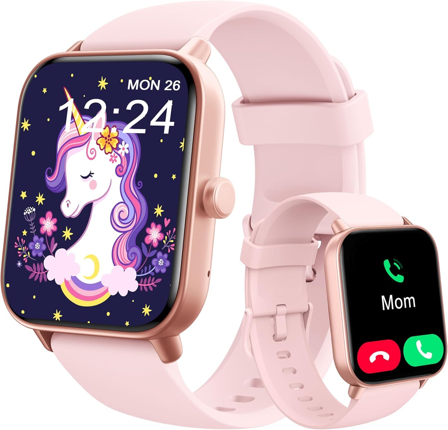 KALINCO Kids Swim Smartwatch: 100 Sports Modes