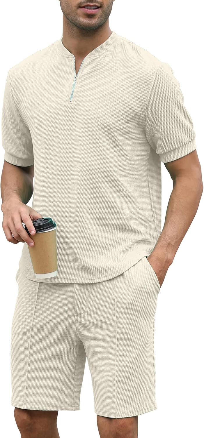 Fashion Men's Tracksuits 2 Piece Set for Casual Athletic Wear