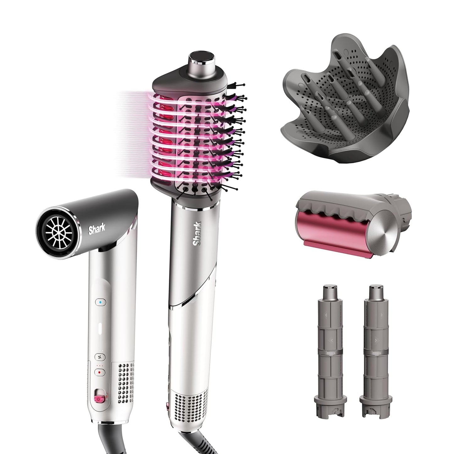 Shark FlexFusion Hair Dryer with Fusion Brush for Perfect Styling
