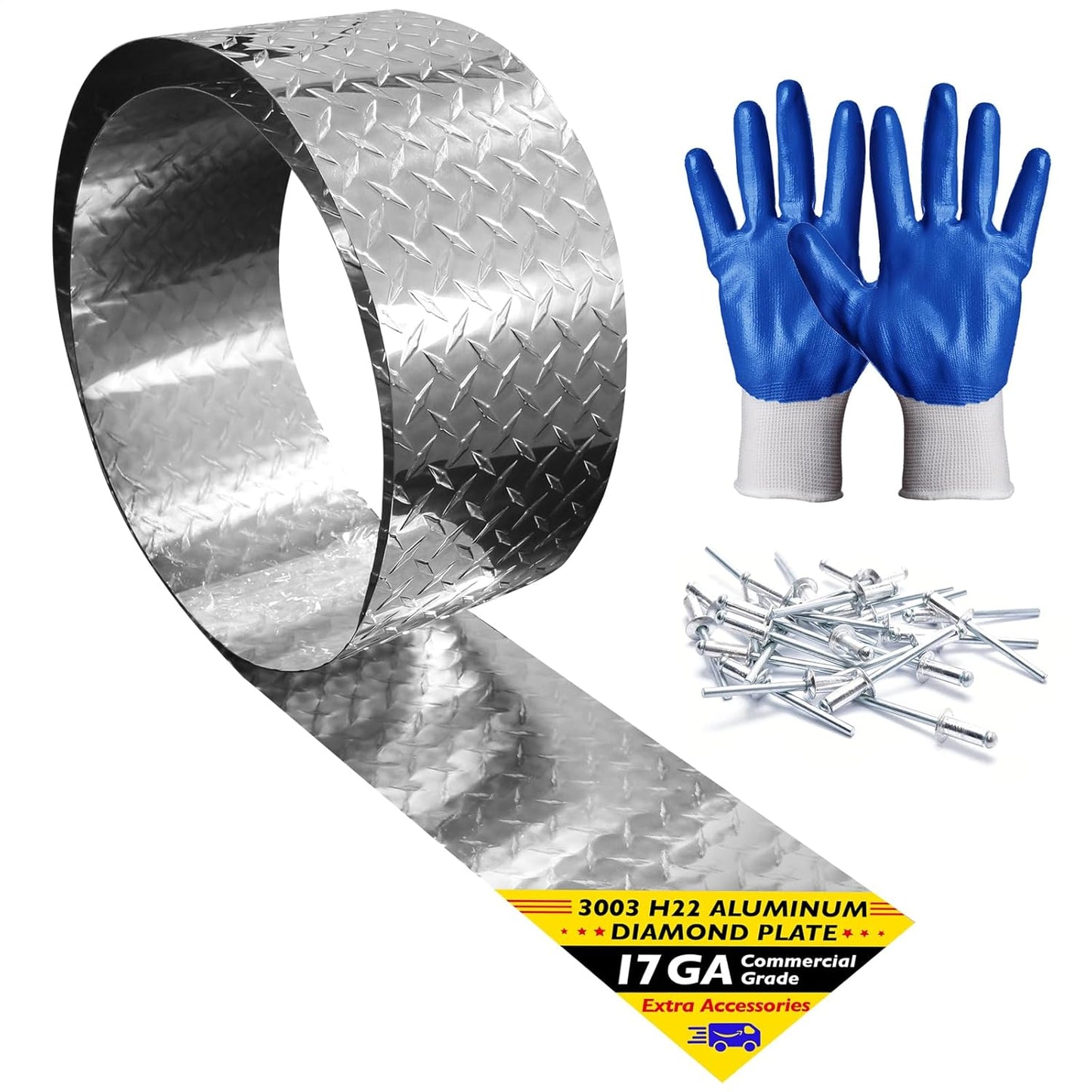 Aluminum Diamond Plate Sheet Metal for Trailers and RVs