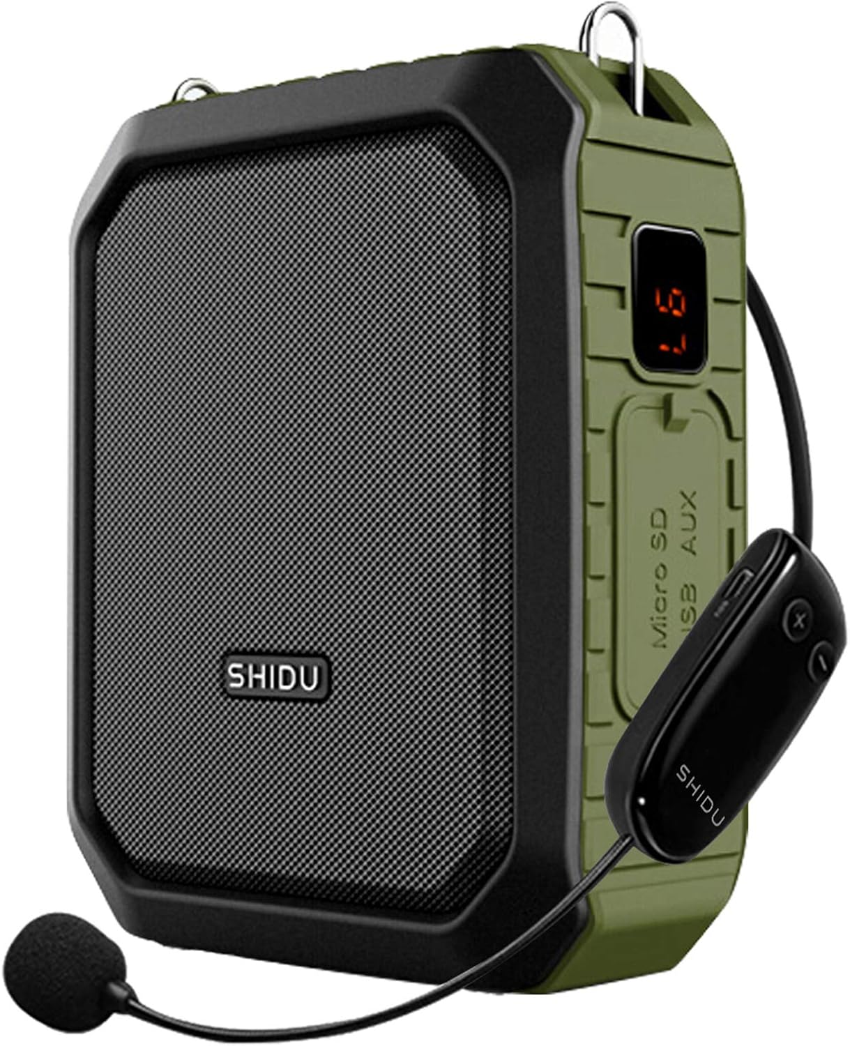 Voice Amplifier with Wireless Headset Mic - 18W Portable Speaker