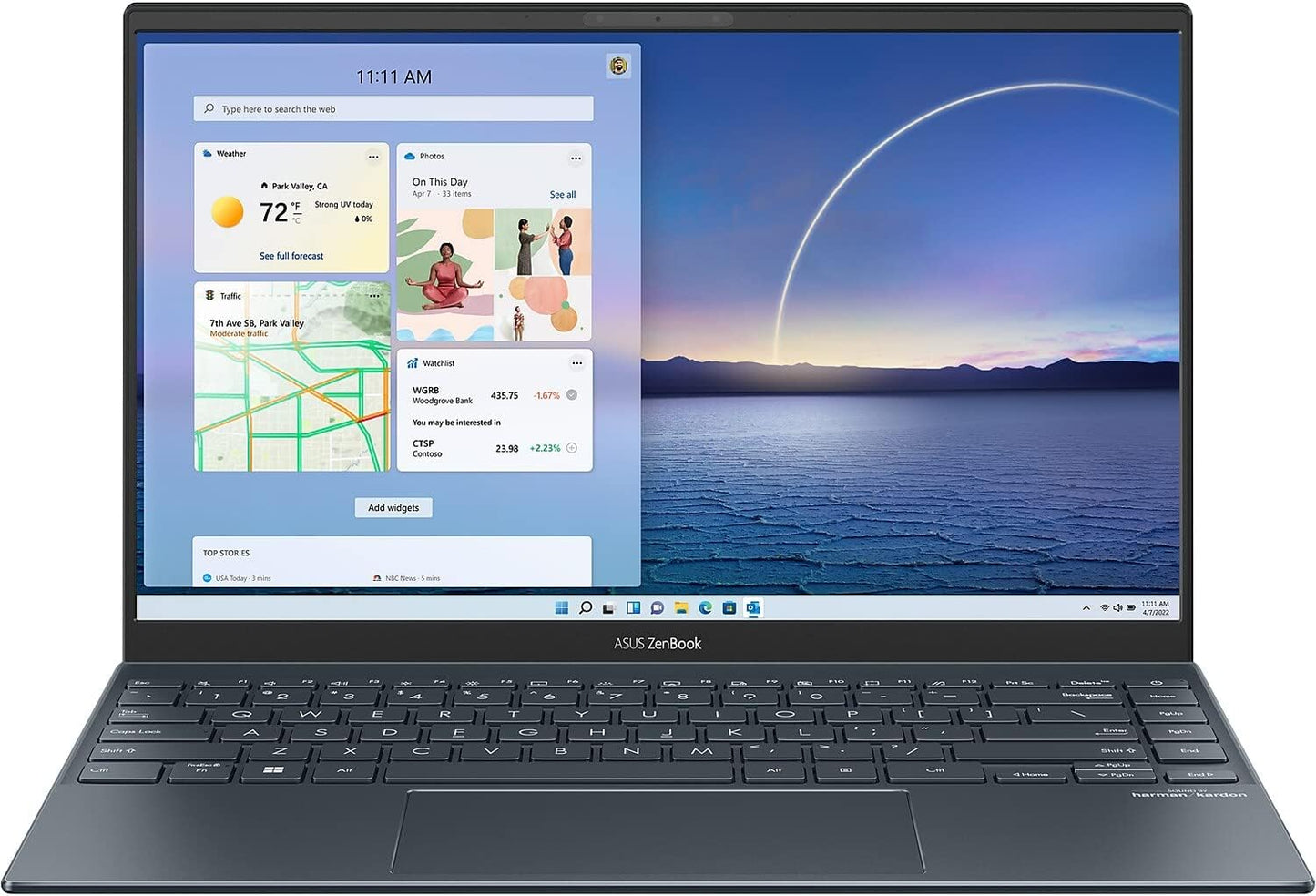 ASUS ZenBook 14 Ultra-Slim Laptop with Full HD Display and More