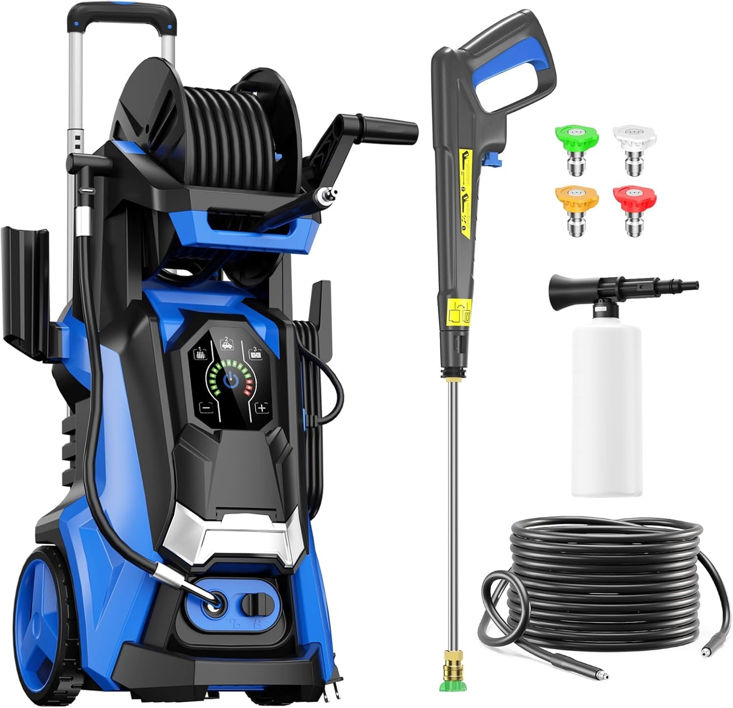 Pressure Washer Power Washer with Touch Screen for Easy Cleaning
