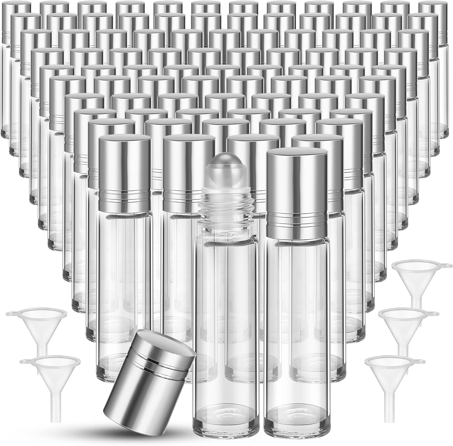 150 Pcs Essential Oil Roller Bottles for Travel and DIY Use