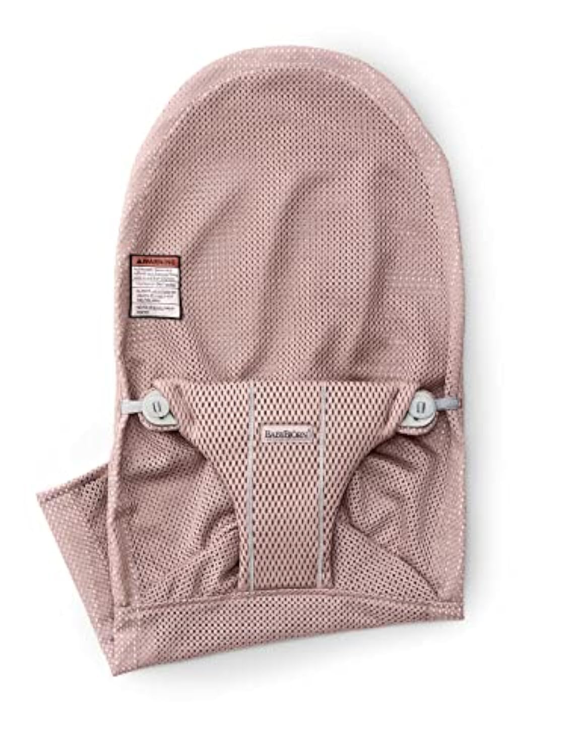 BabyBjorn Fabric Seat for Bouncer in Dusty Pink - Lightweight Comfort