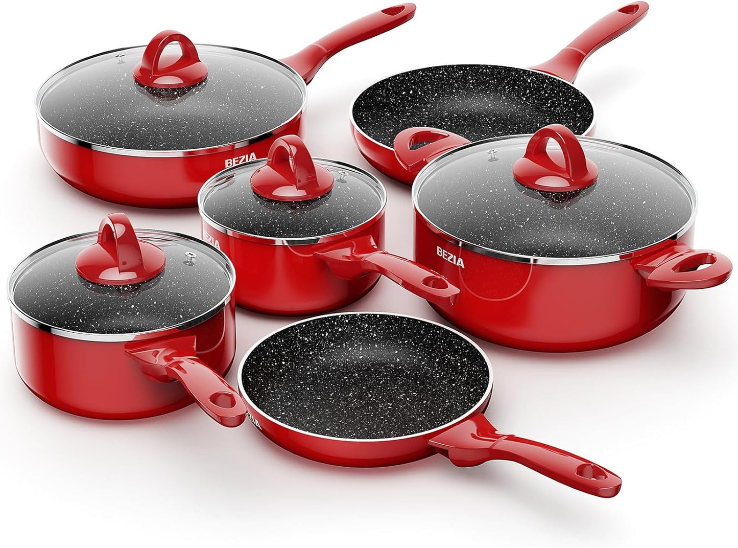 Induction Cookware Pots and Pans Set 10 Piece for Every Kitchen