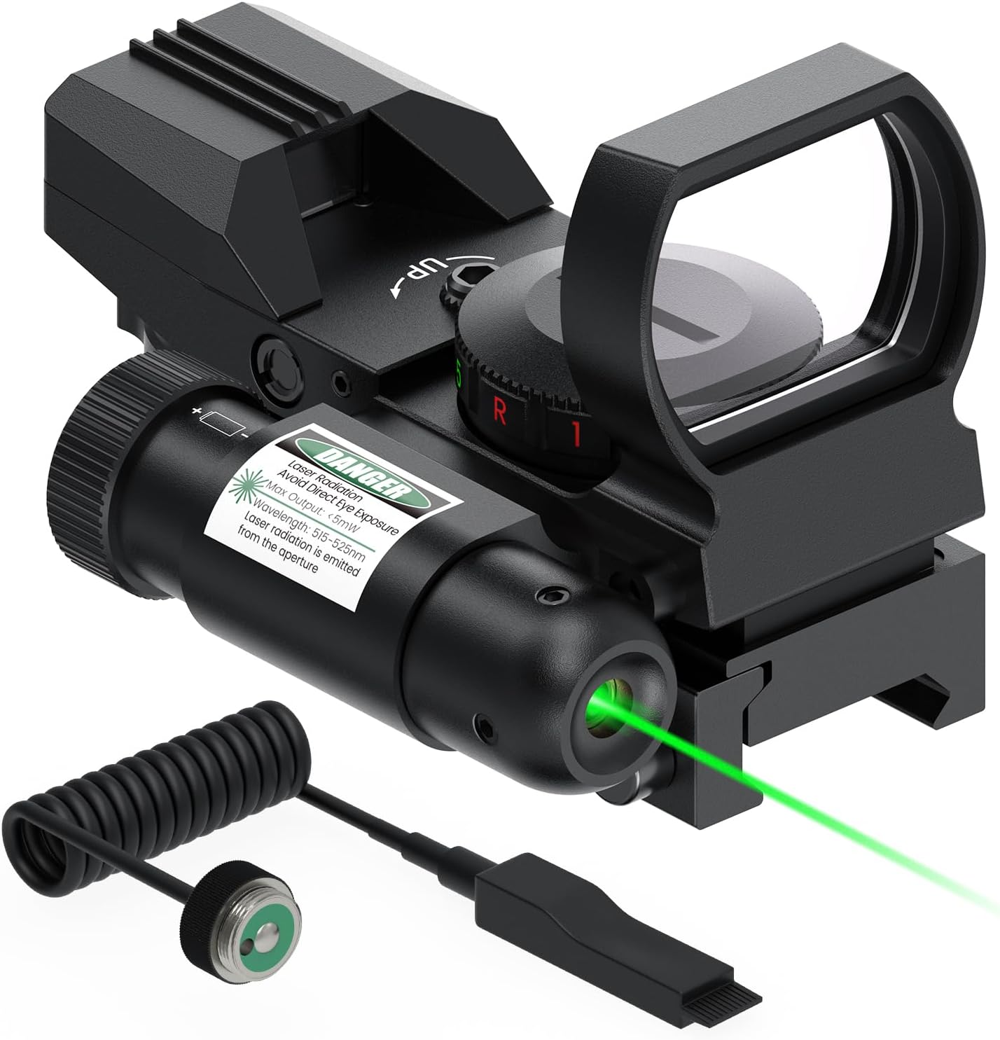Feyachi Reflex Sight with Red Green Dot and Laser Sight Options
