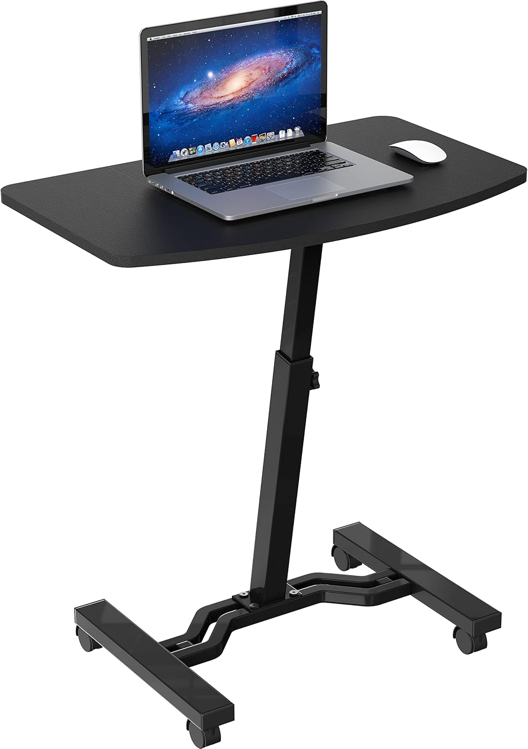 SHW Adjustable Laptop Stand | Height 28-33 | Mobile Cart