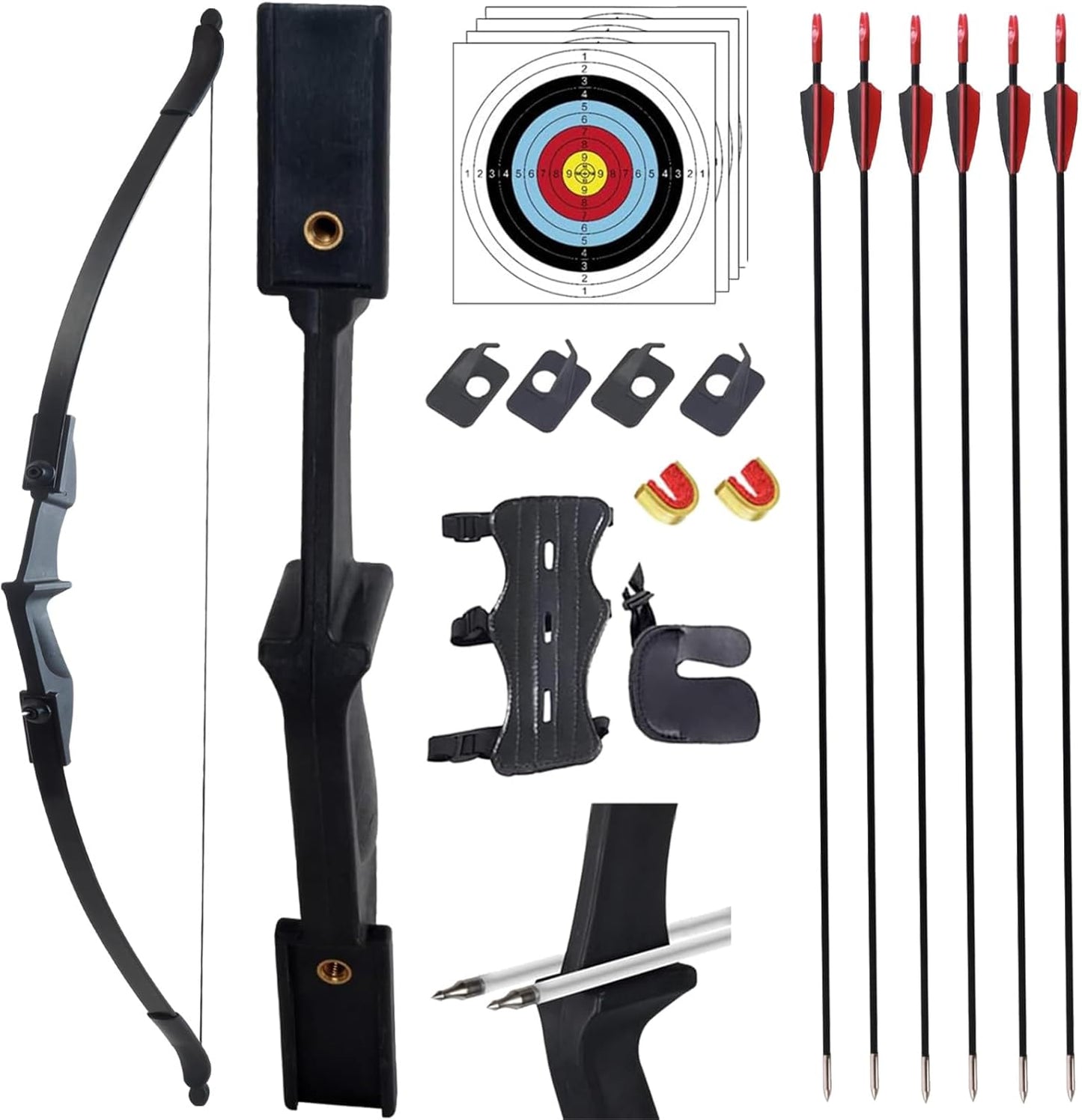 SOPOGER Archery Bow and Arrow Set for Beginners and Youth