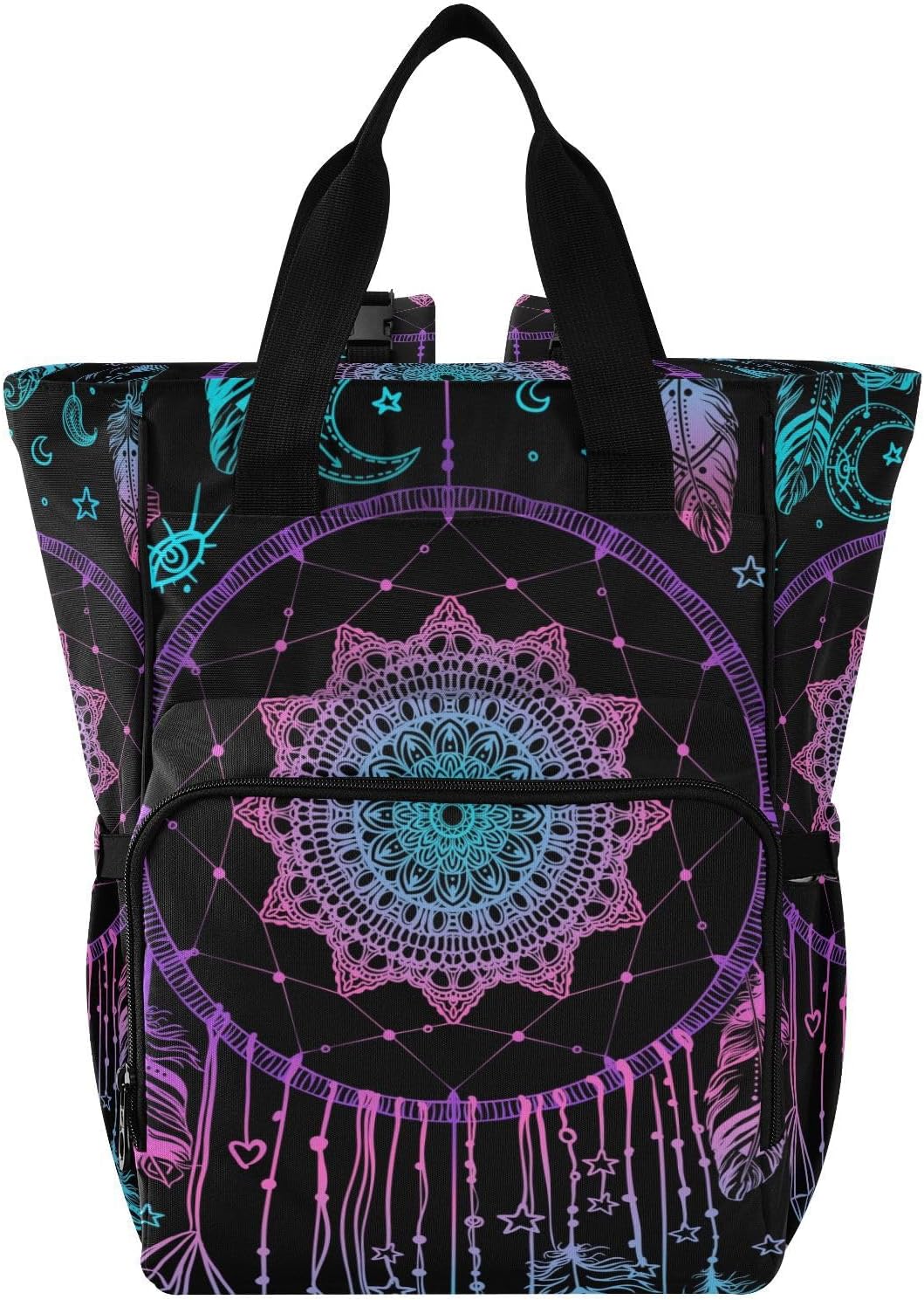 SPRIPORT Boho Diaper Backpack: Stylish & Practical