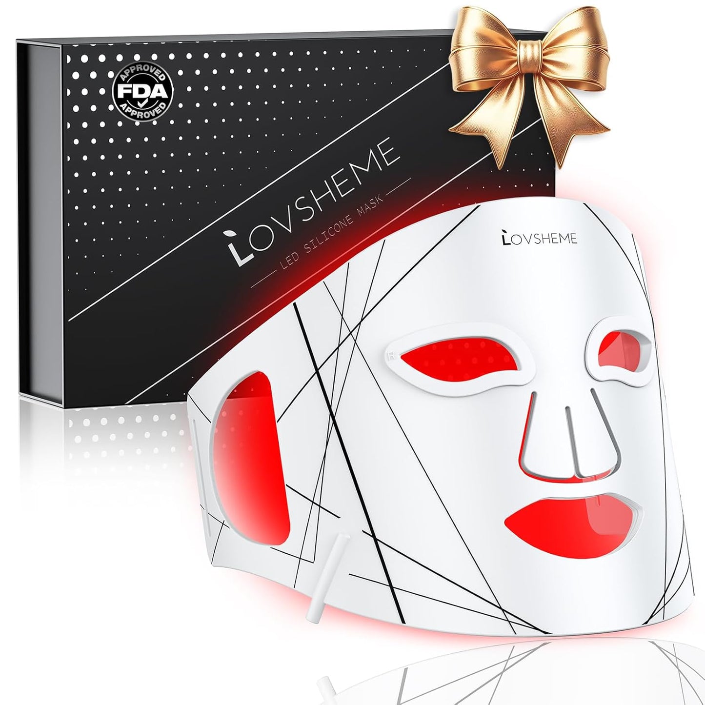 Red Light Therapy Mask for Face - Advanced LED Skin Rejuvenation