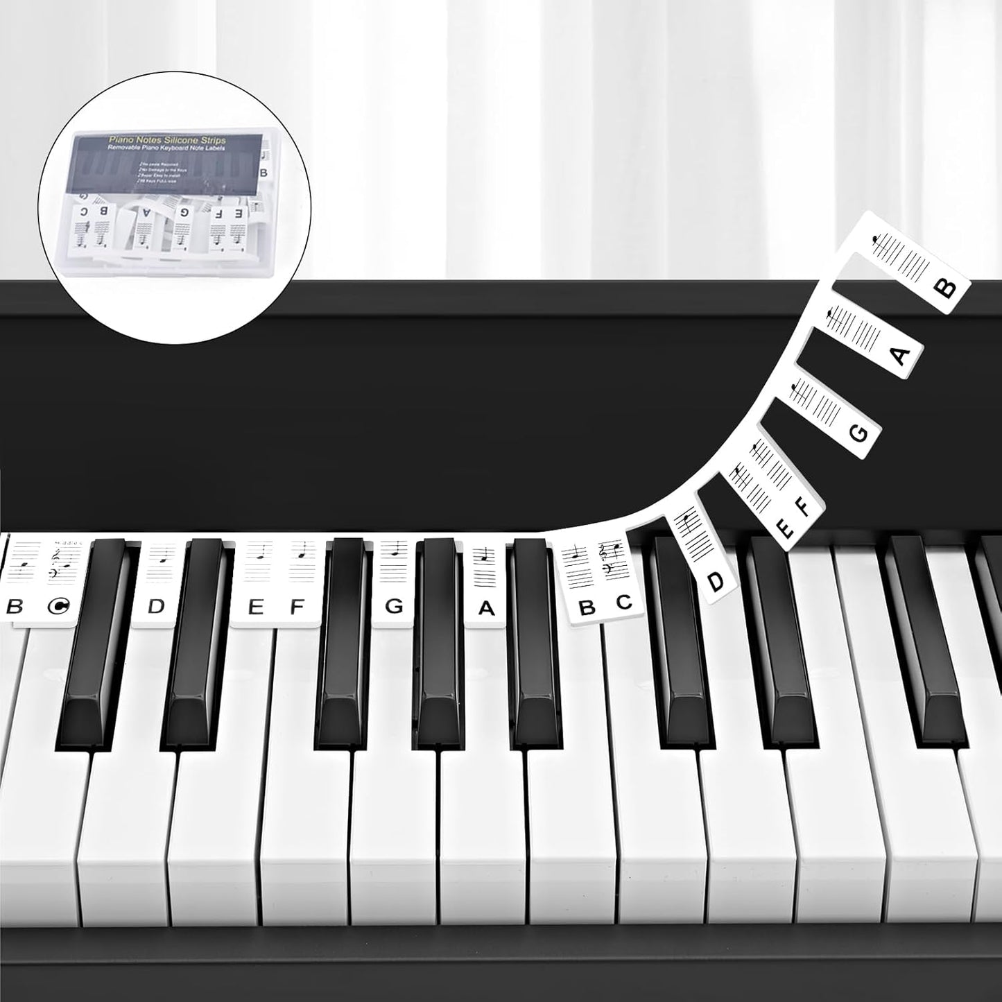 Silicone Piano Notes Guide for Beginners