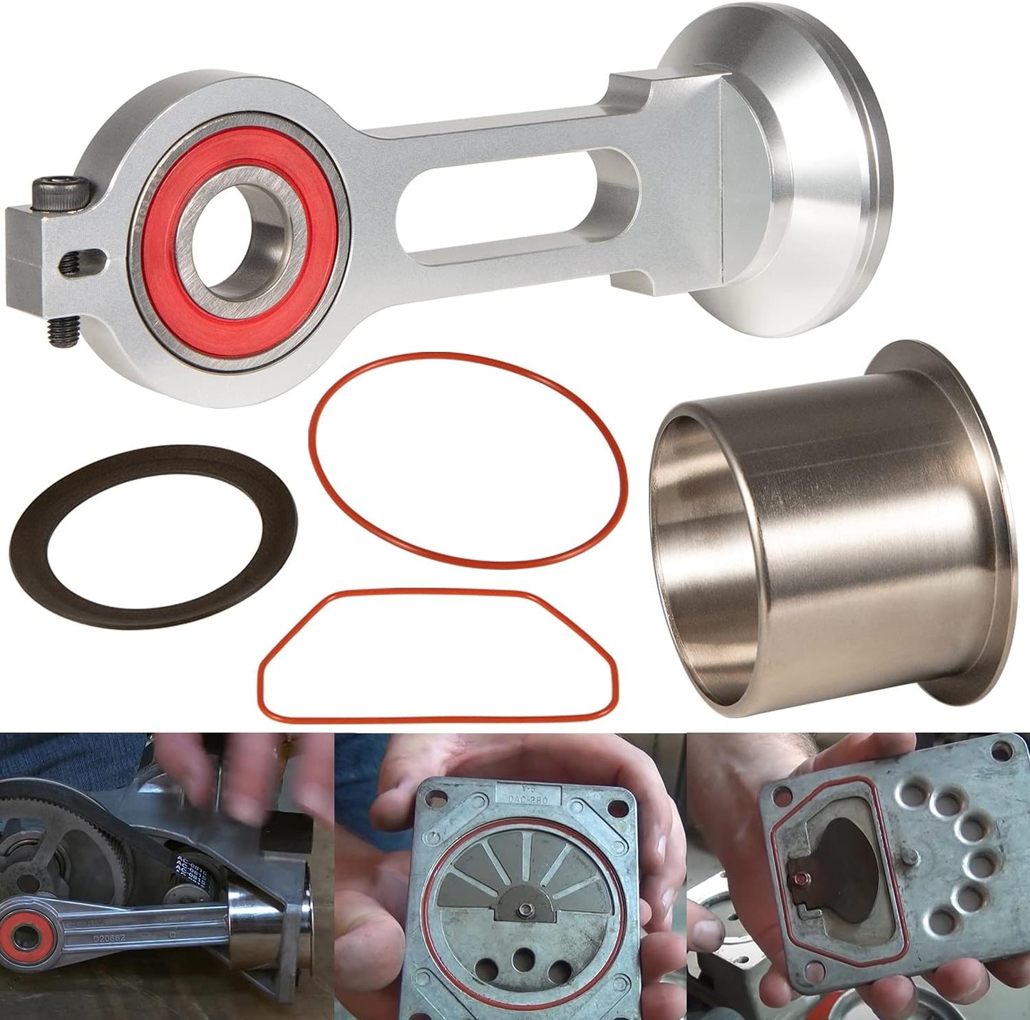 Piston Kit w/Bearing for Air Compressor Pump