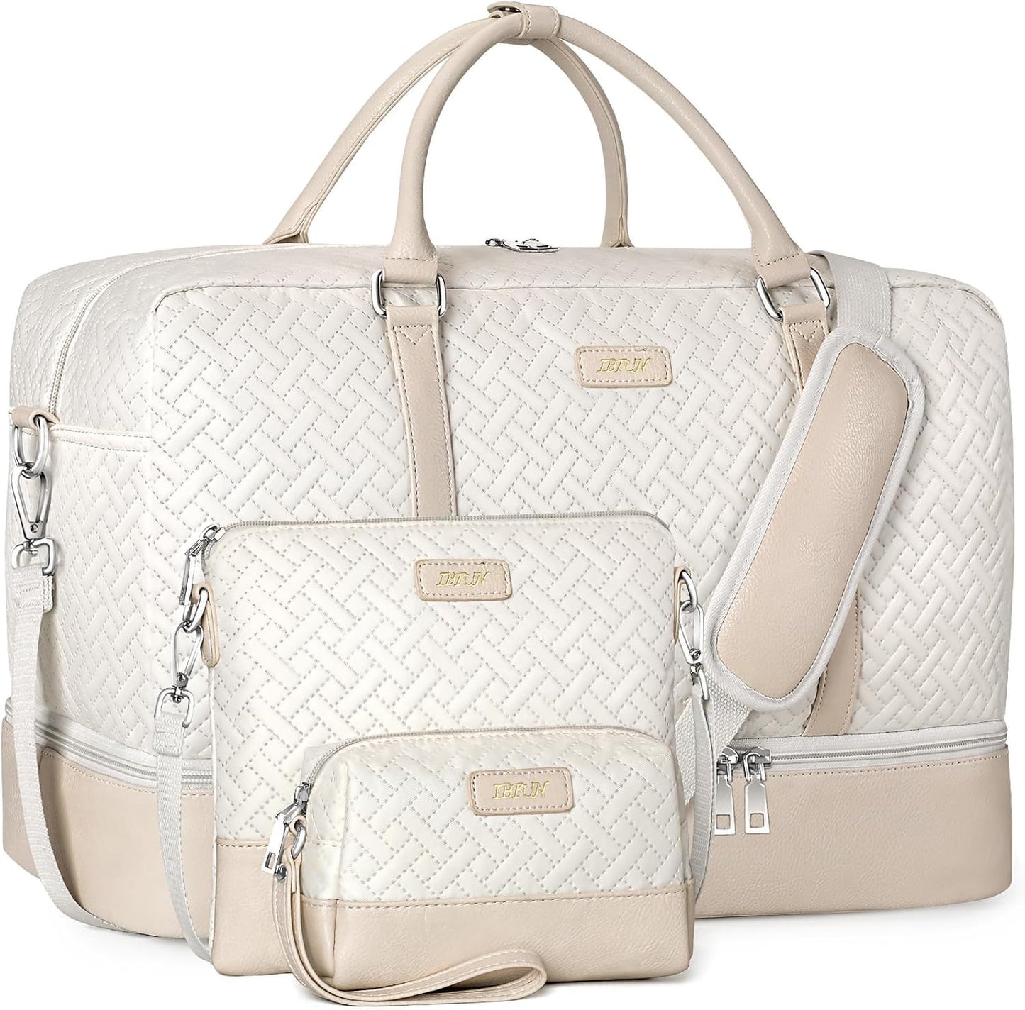 IBFUN Weekender Bags for Women - Stylish Travel Duffle Set