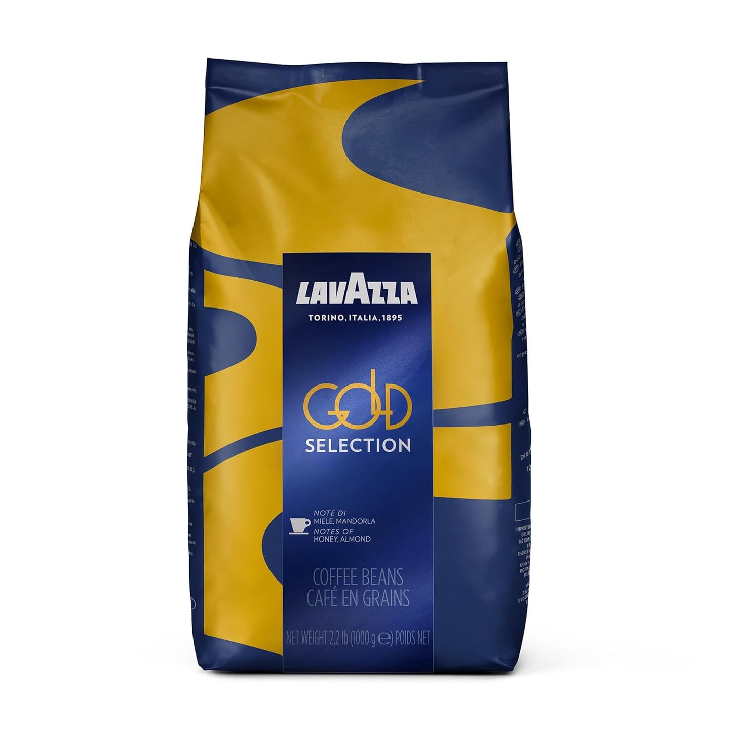 Lavazza Gold Selection Whole Bean Coffee Blend for Espresso
