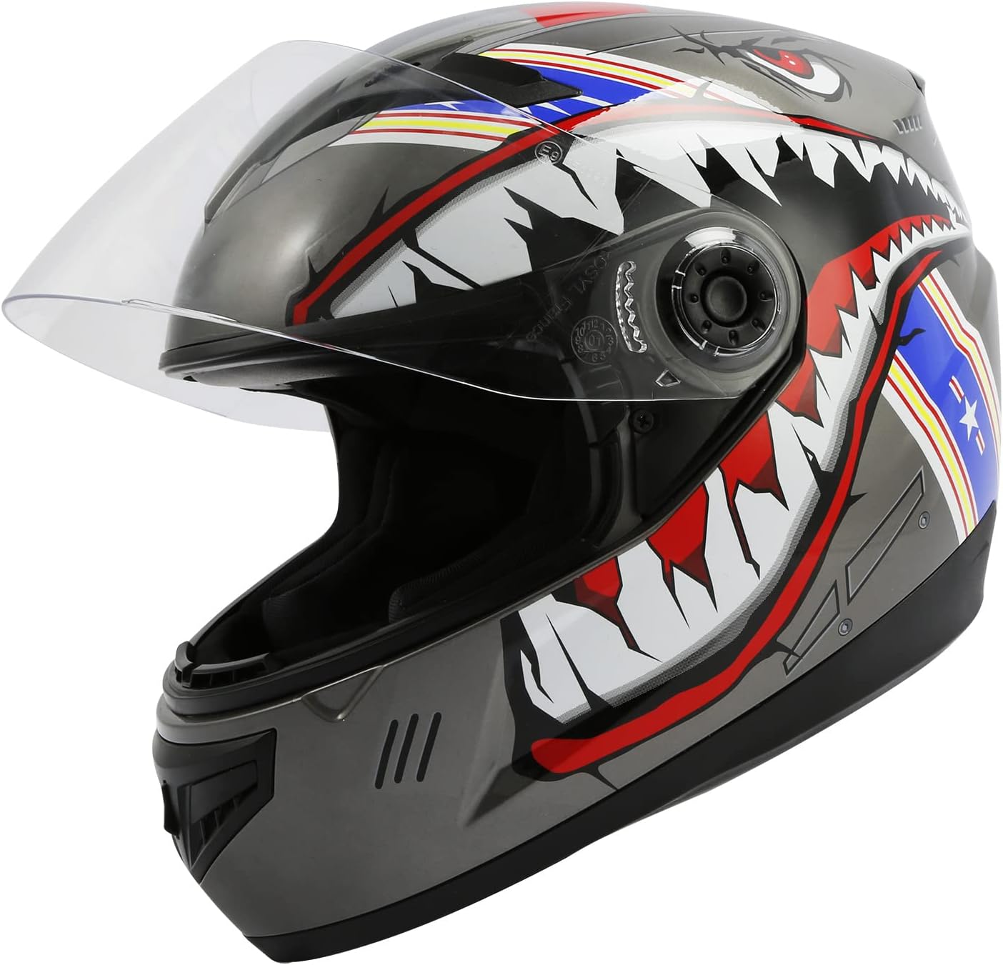 SLMOTO Youth Kids Full Face Motorcycle Helmet for Safety