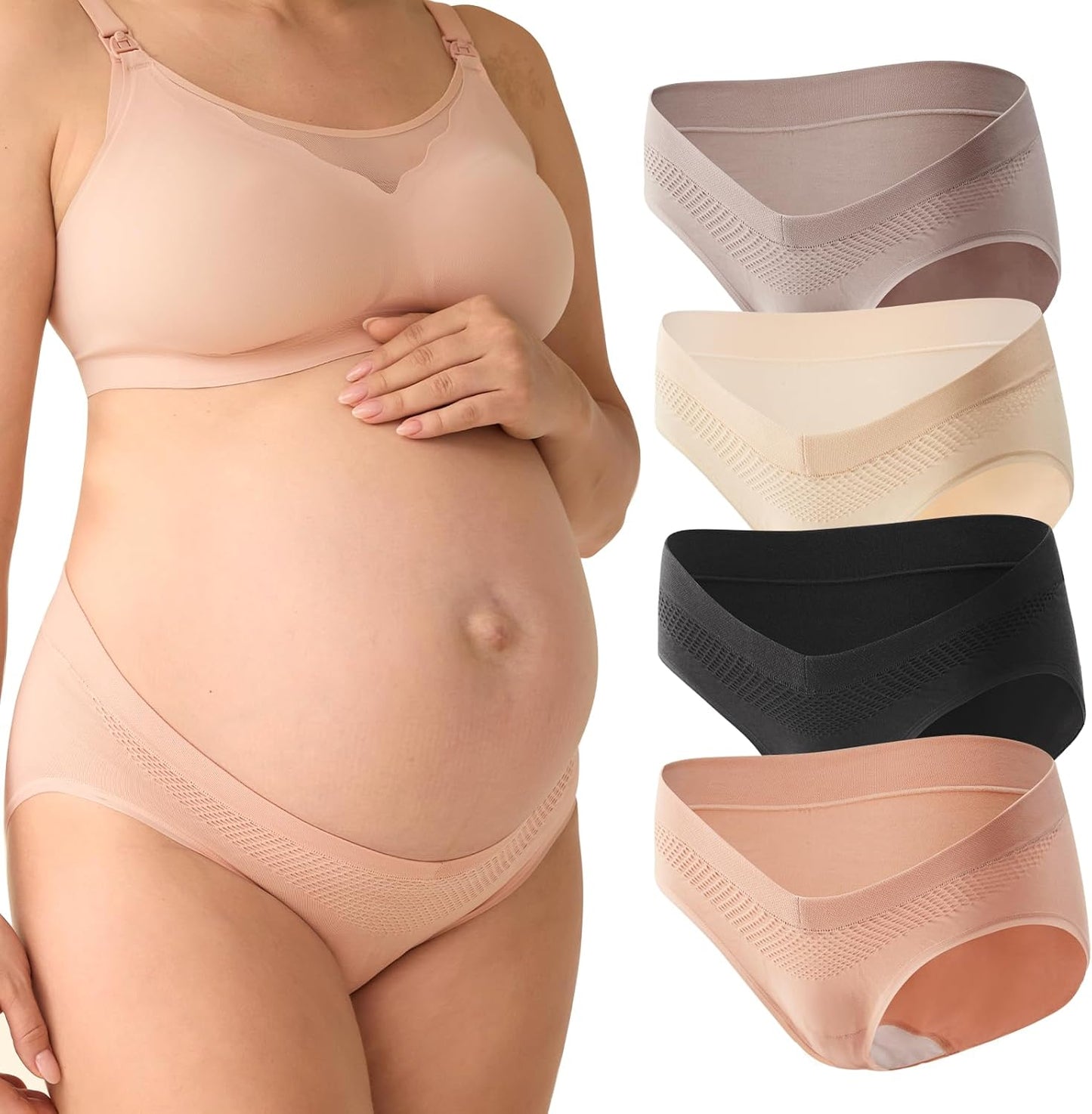 Momcozy Maternity Underwear Seamless for Pregnancy Comfort