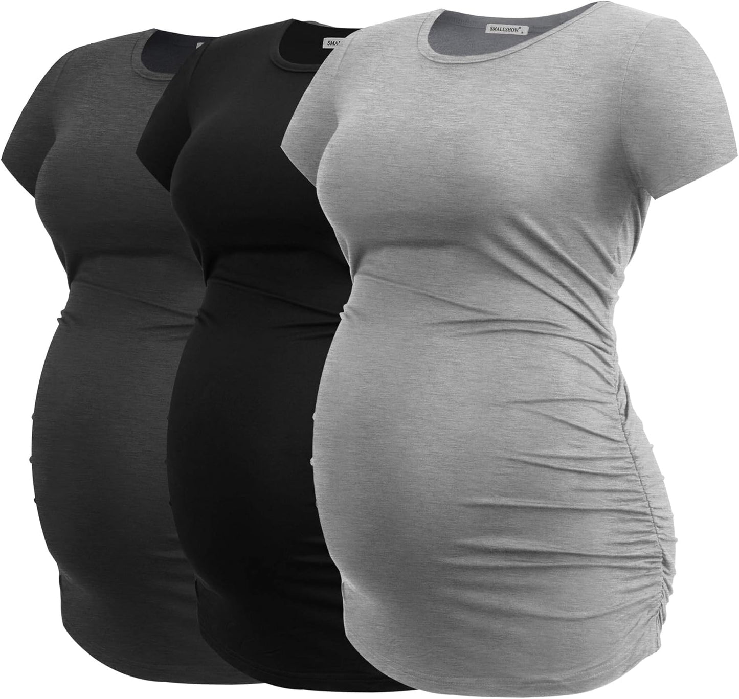Smallshow Women's Maternity Tops for Comfortable Pregnancy Wear