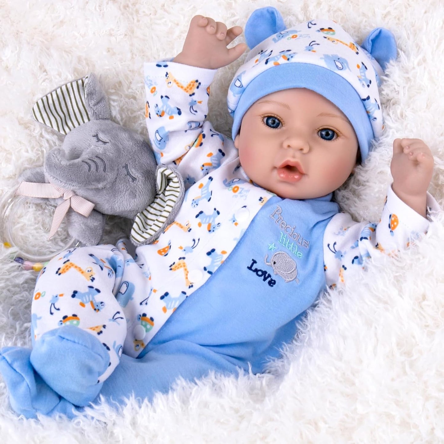 Aori Reborn Baby Dolls Boy - 18in Realistic Newborn Doll Gift