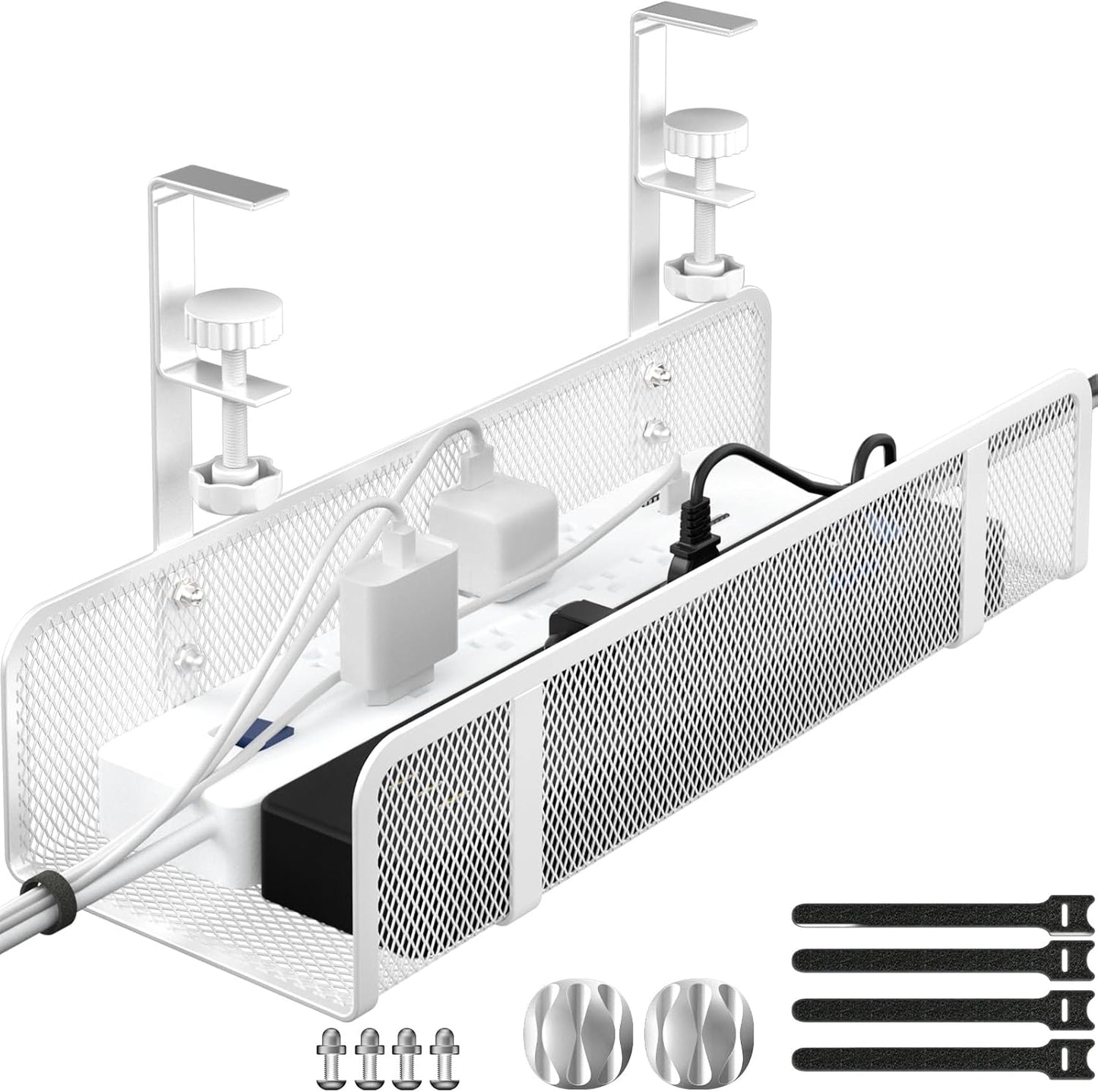 Foellstoe Cable Management Tray - No Drill, No Damage