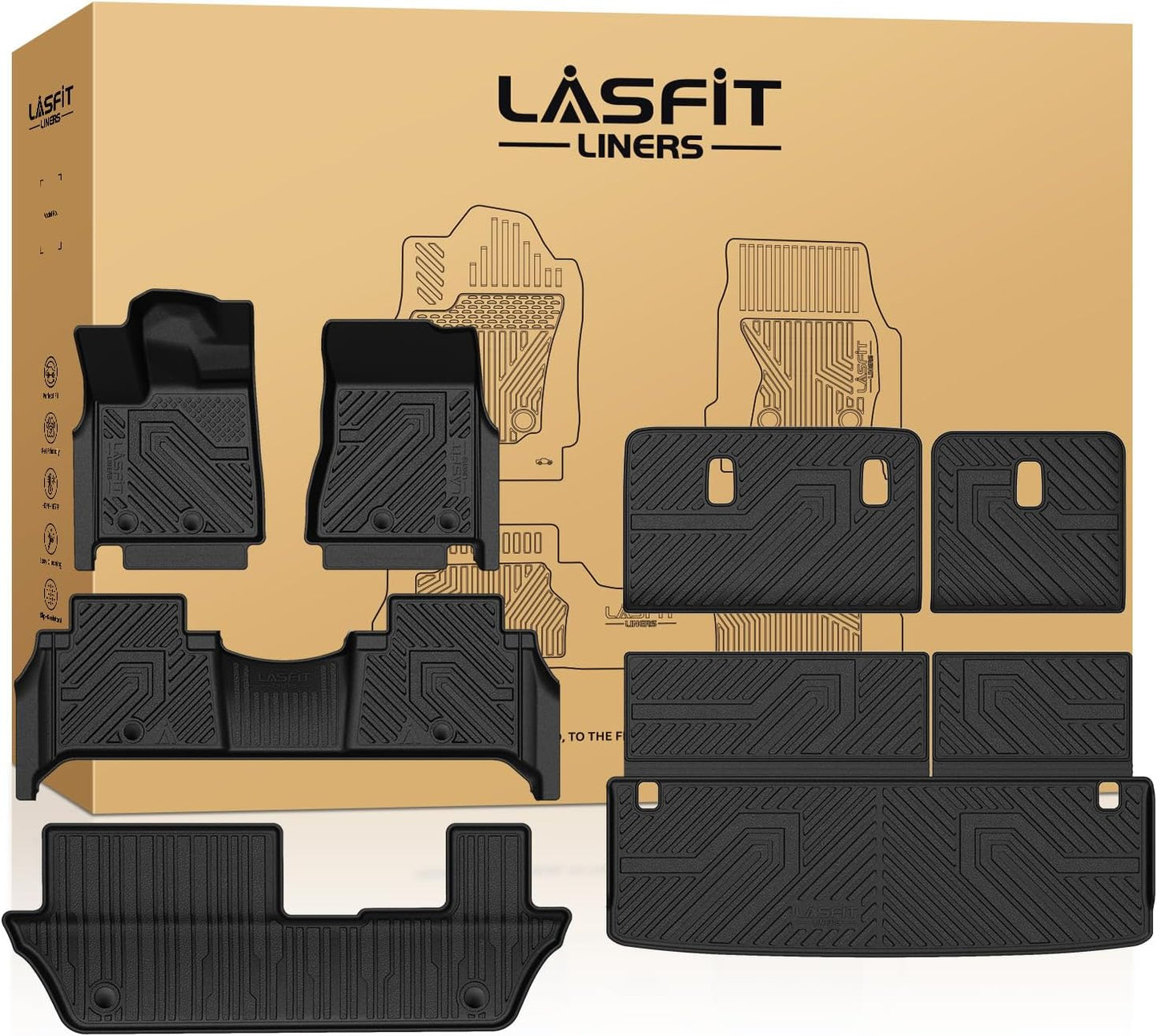 Custom Fit Floor Mats for Nissan Armada & Infiniti QX80 2025-2026