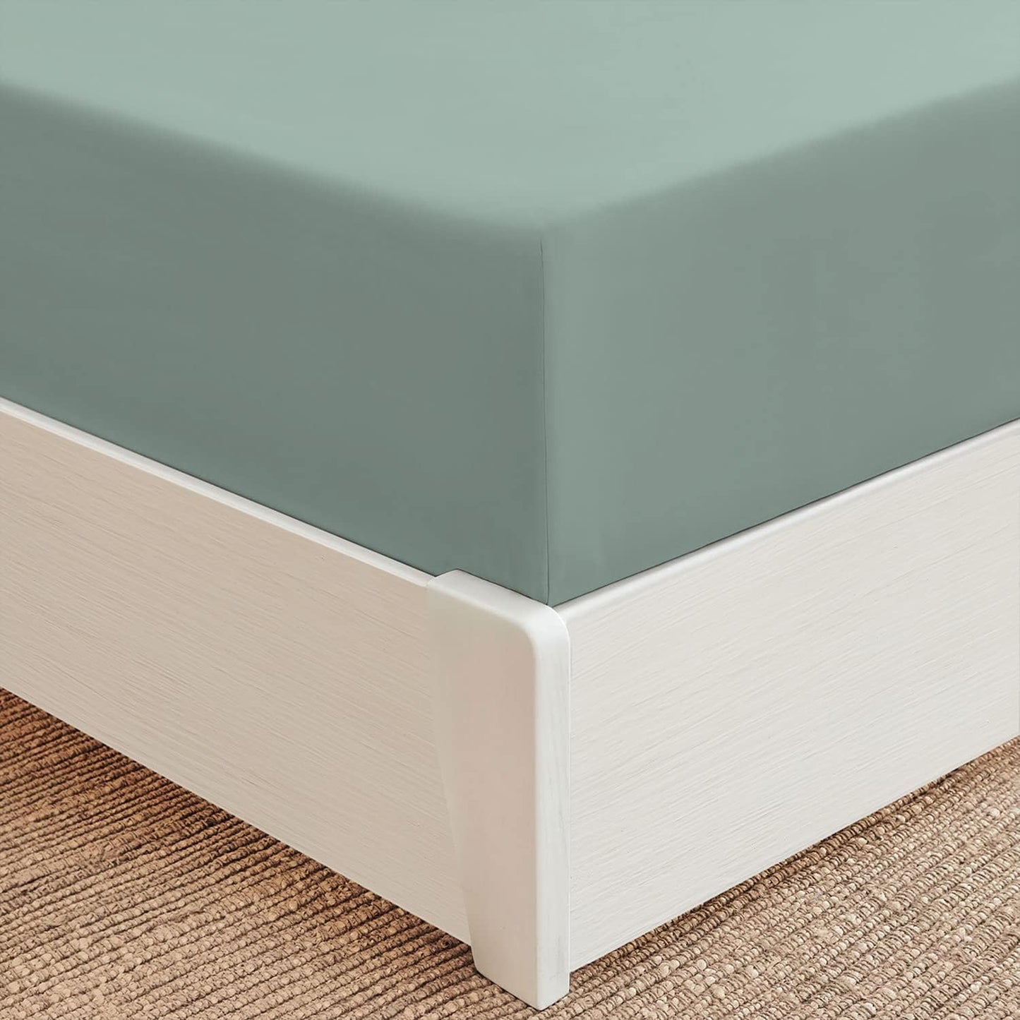 Mellanni Extra Deep Pocket Full Fitted Sheet for Ultimate Comfort