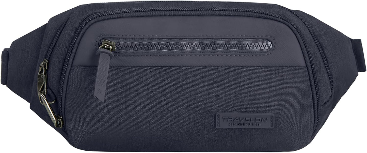 Travelon Anti-Theft Metro Waist Pack for Secure Travel