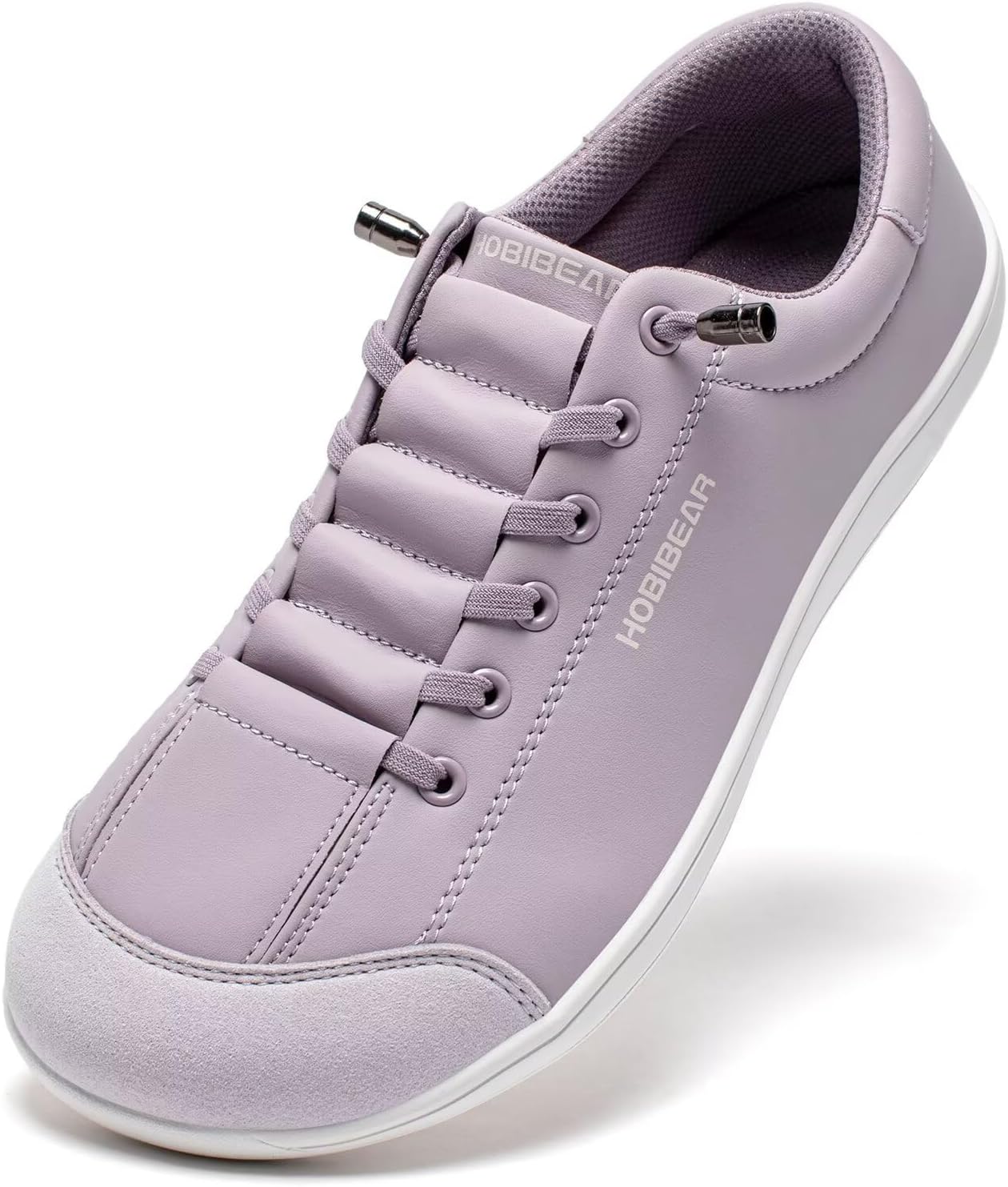 HOBIBEAR Leather Barefoot Shoes for Women - Lightweight Comfort