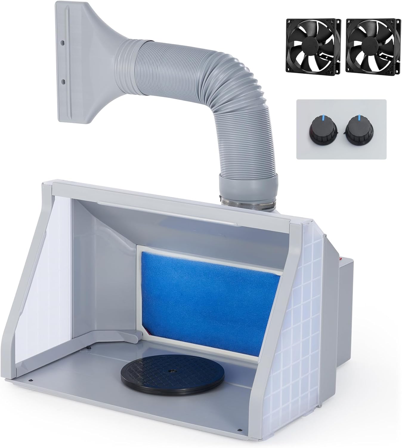 CO-Z Airbrush Spray Booth with Dual Fans for DIY Painting