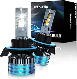 POLARPRA H13/9008 Led Bulbs - 600% Brighter, Easy Install