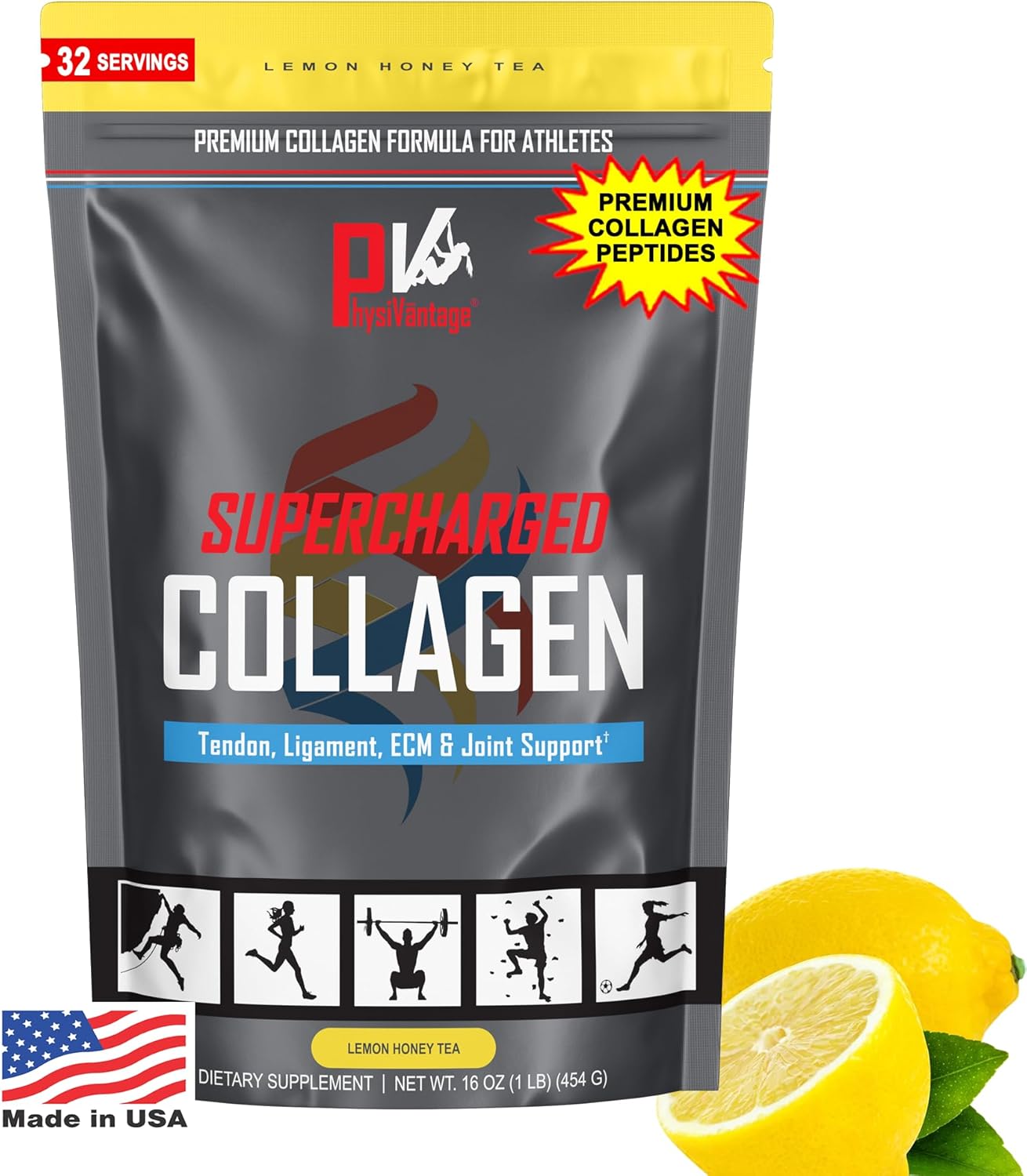 PhysiVantage Supercharged Collagen Peptides for Joint Health