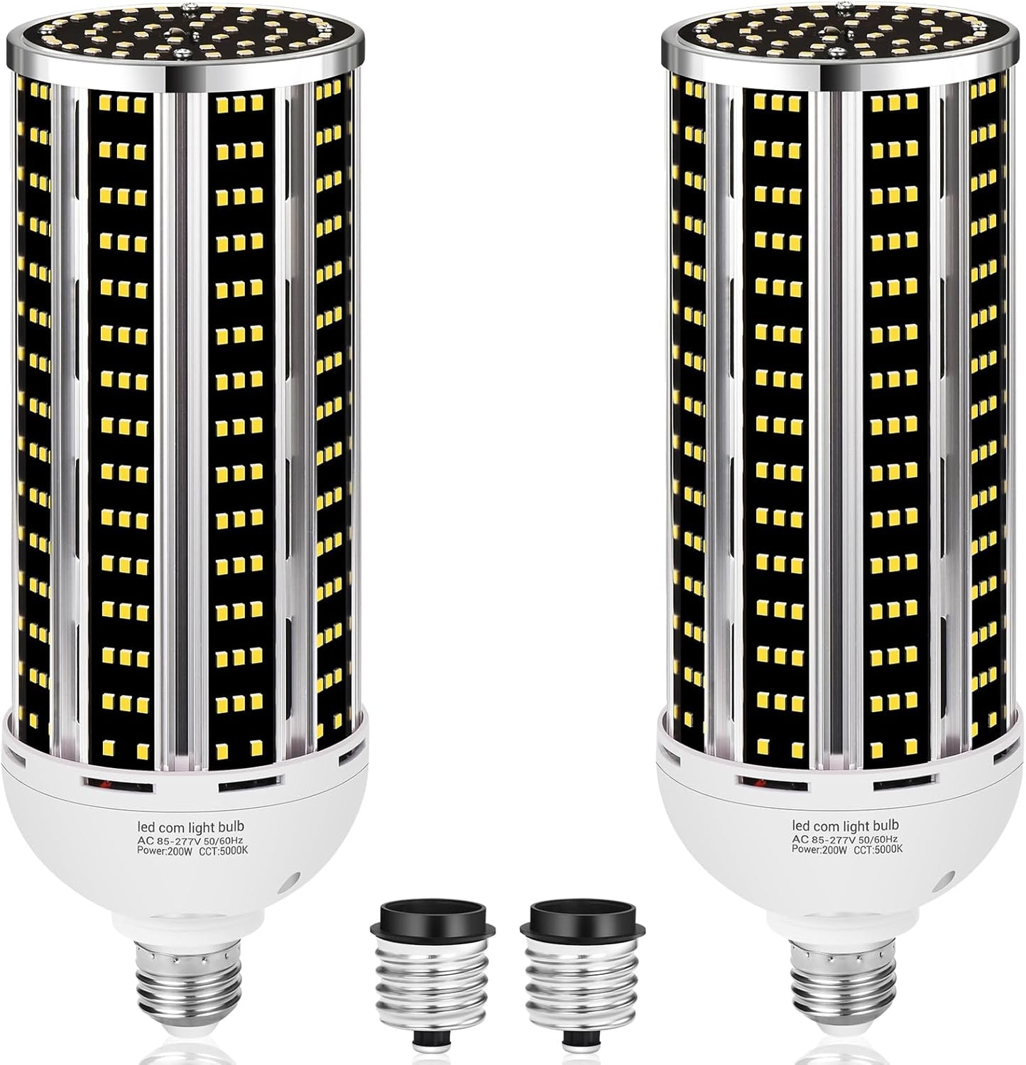 200W LED Corn Light Bulb for Bright Indoor and Outdoor Use