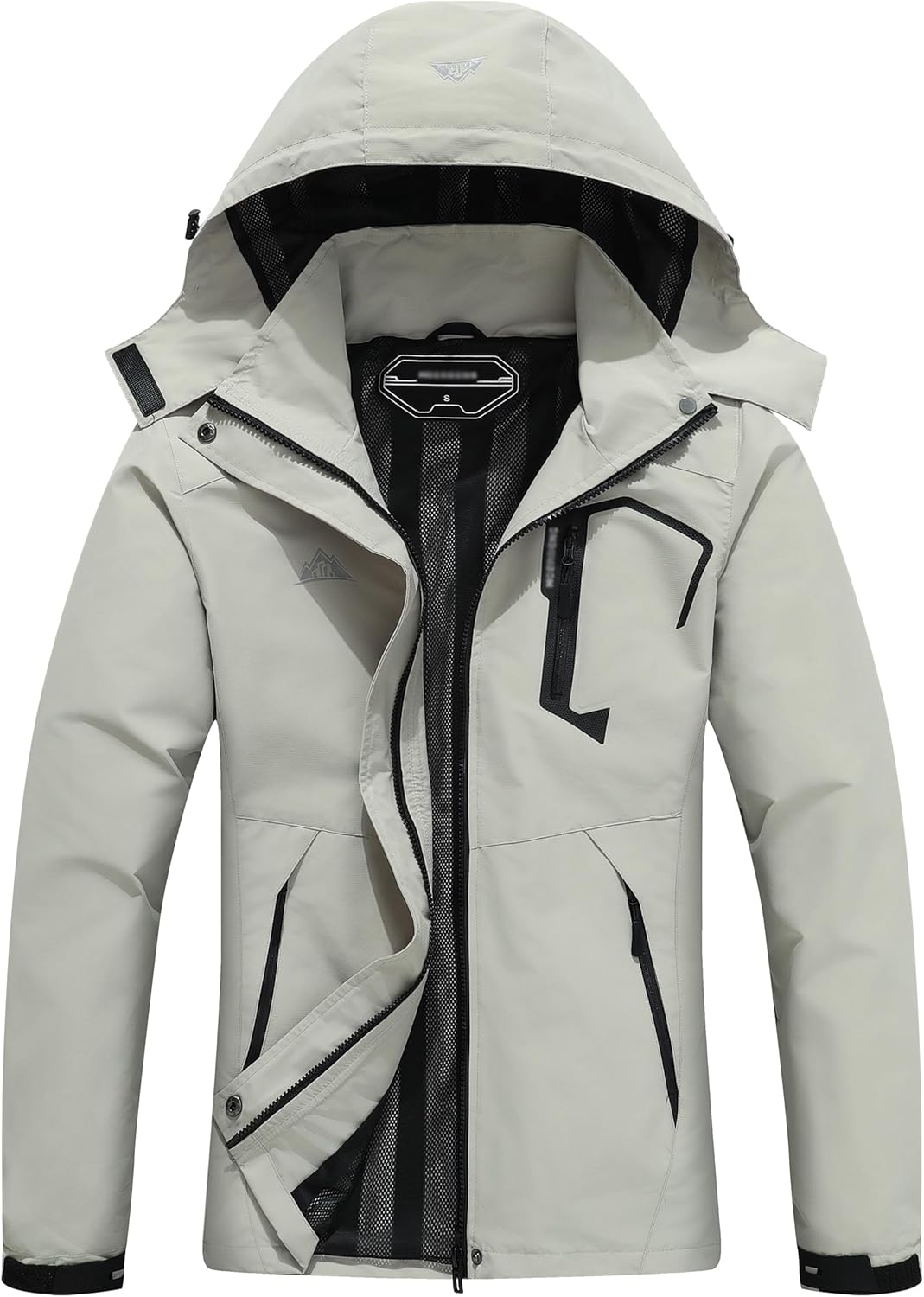 Women's Waterproof Lightweight Rain Jacket for Outdoor Activities