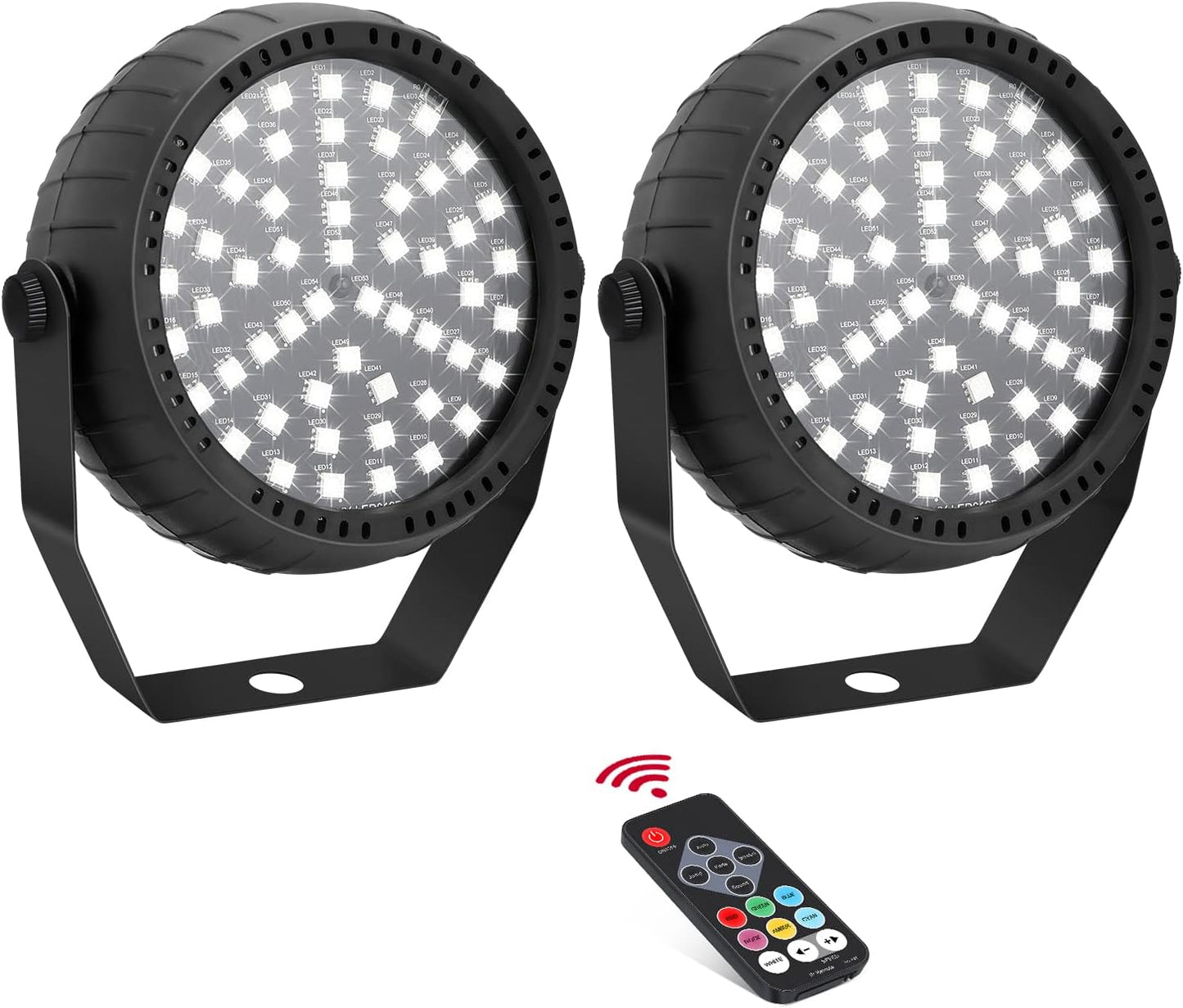 Telbum Colorful Strobe Lights for Halloween Parties