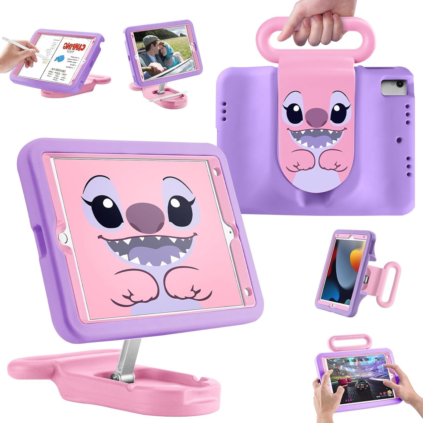 Kids Case Compatible with iPad 10.2 inch for Safe Playtime