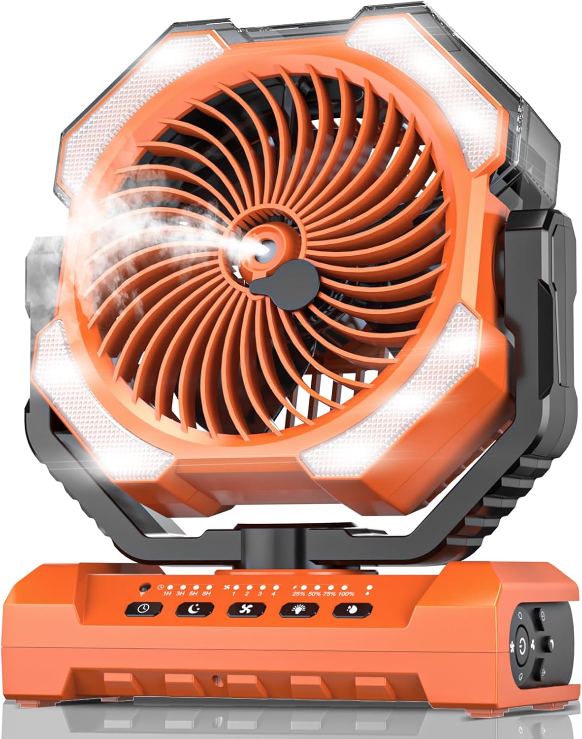 Misting Fan Portable with 250ml Water Tank for Outdoor Use