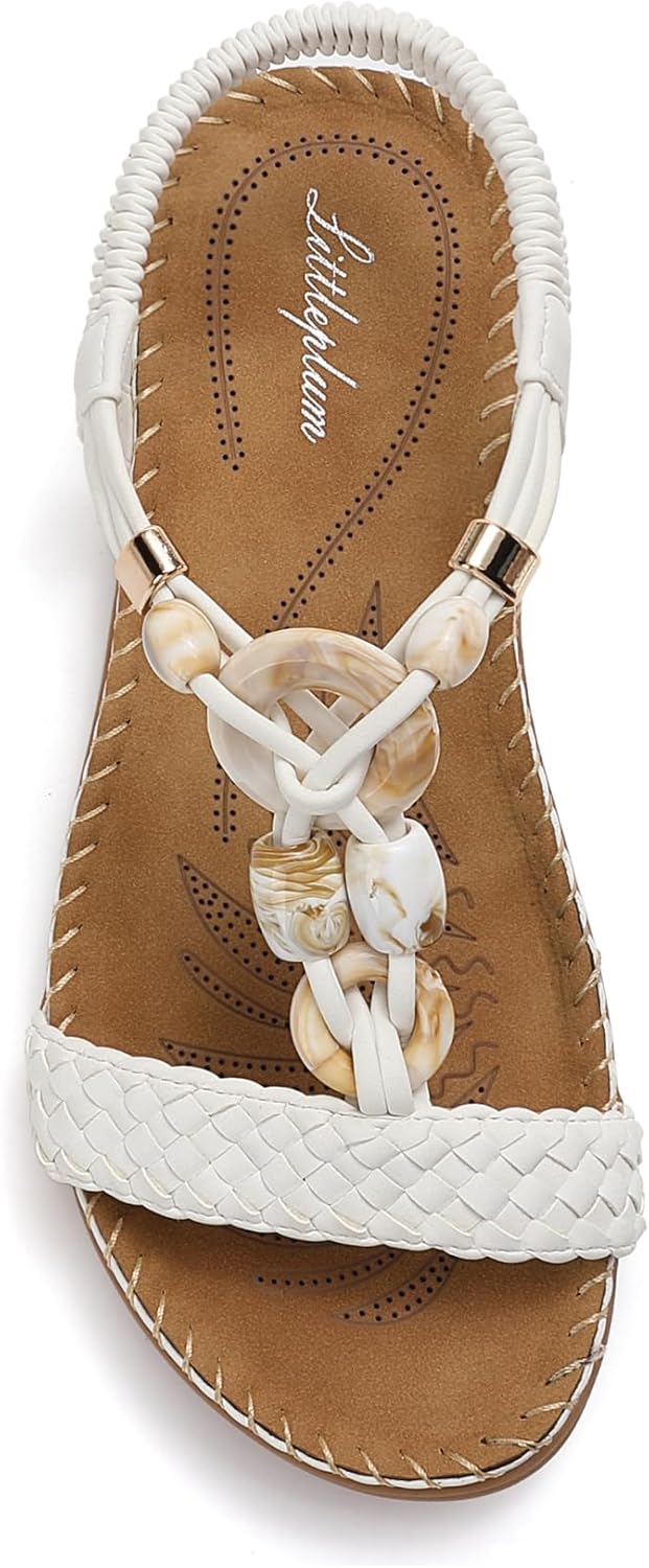 Littleplum Women Sandals with Arch Support for Summer Comfort