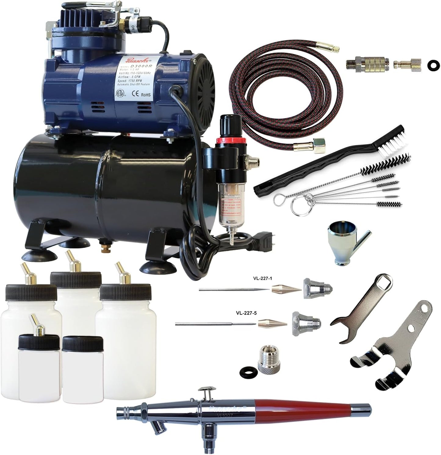 Precision Airbrush Kit by Paasche Co