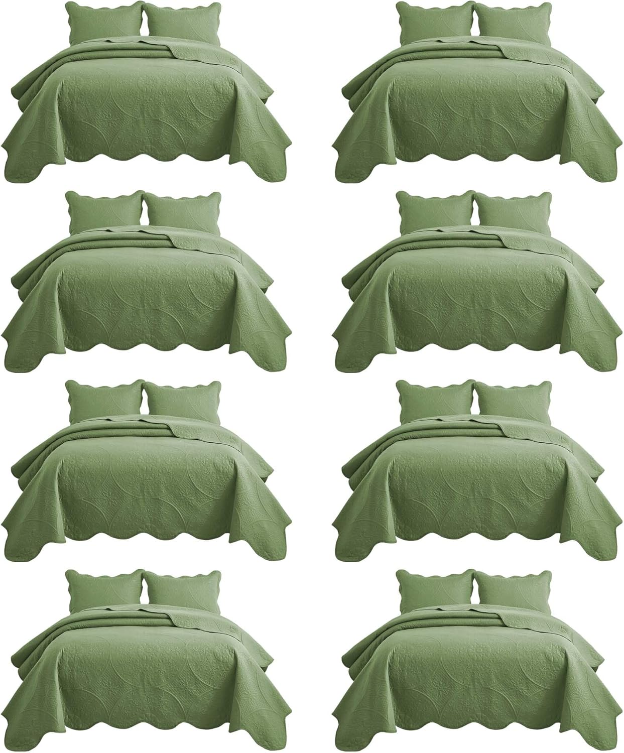 IR Imperial Rooms King Size Quilt Set for Hotels & Bedrooms