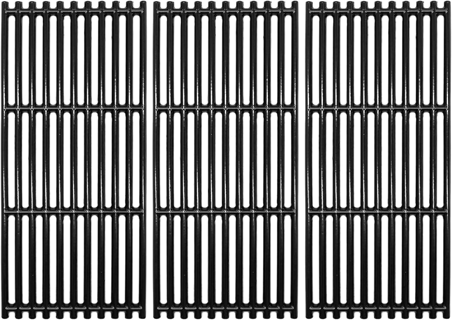 Hongso 18 1/4 Inch Porcelain Cast Iron Cooking Grates for Grills