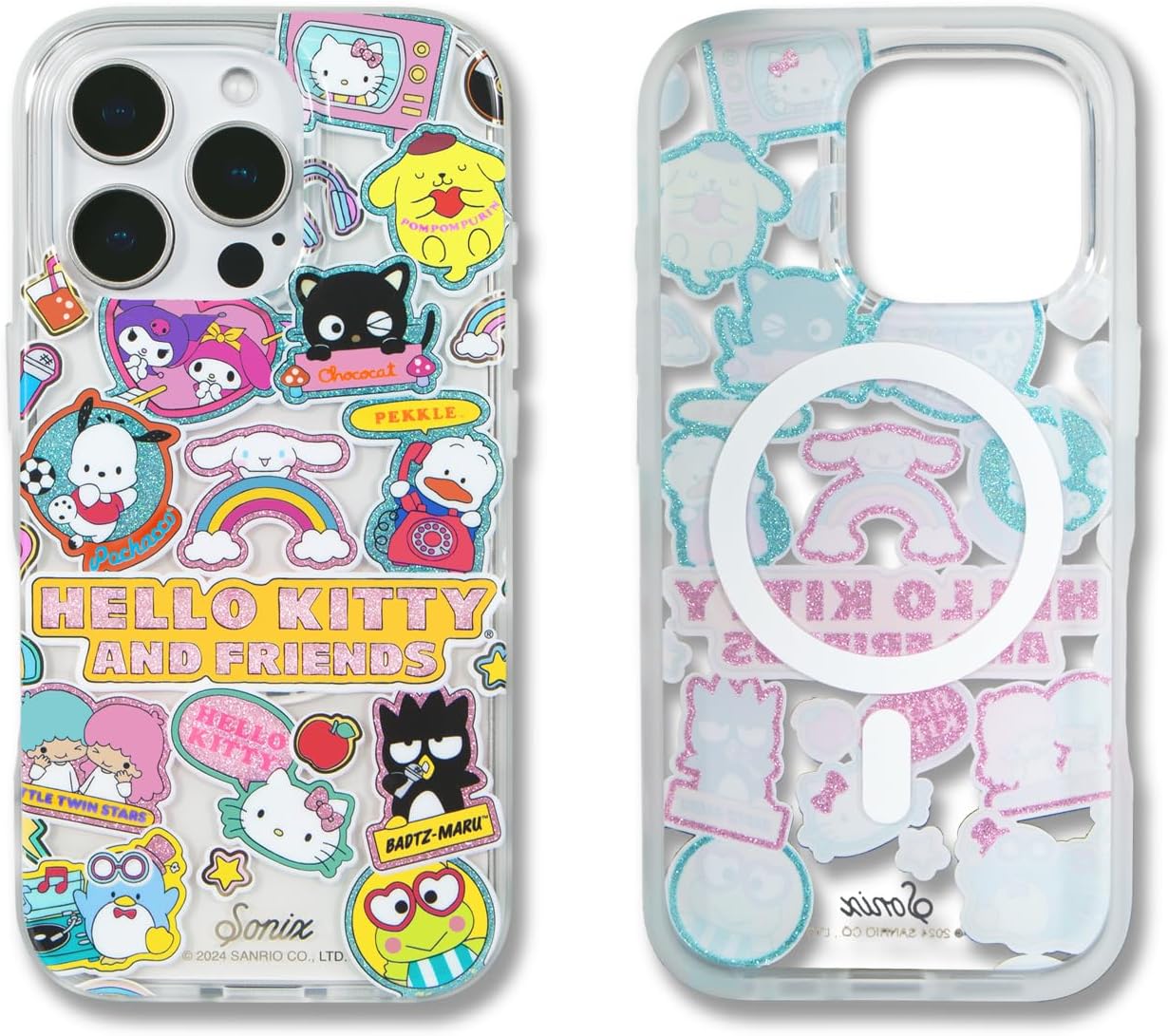 Sonix x Sanrio iPhone 16 Pro Case with Hello Kitty Stickers