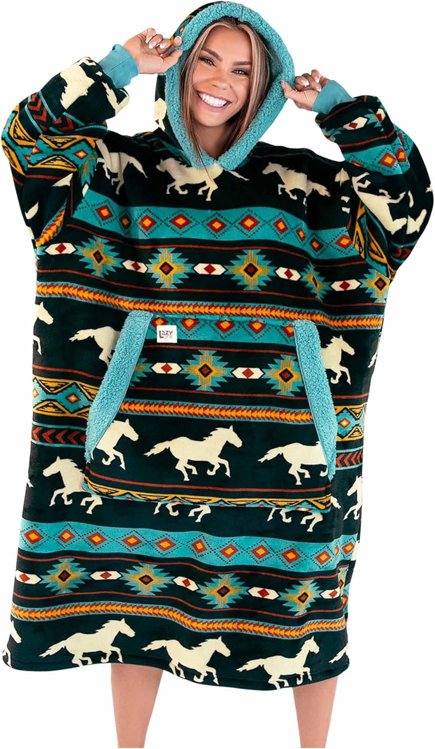 LazyOne Oversized Blanket Hoodie for Ultimate Comfort and Style