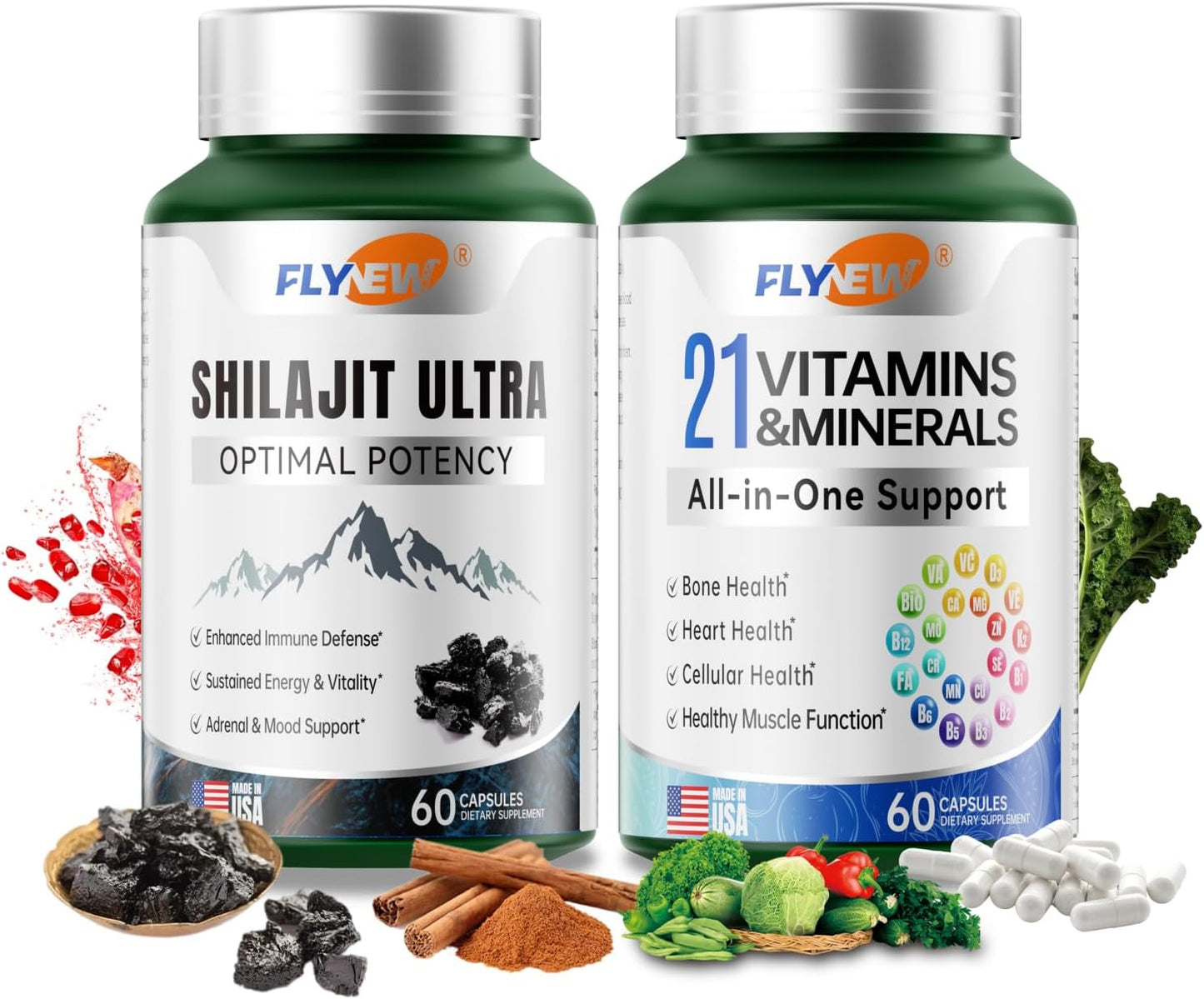 Shilajit for Men Women - Extra Power, Stamina & Immune Support