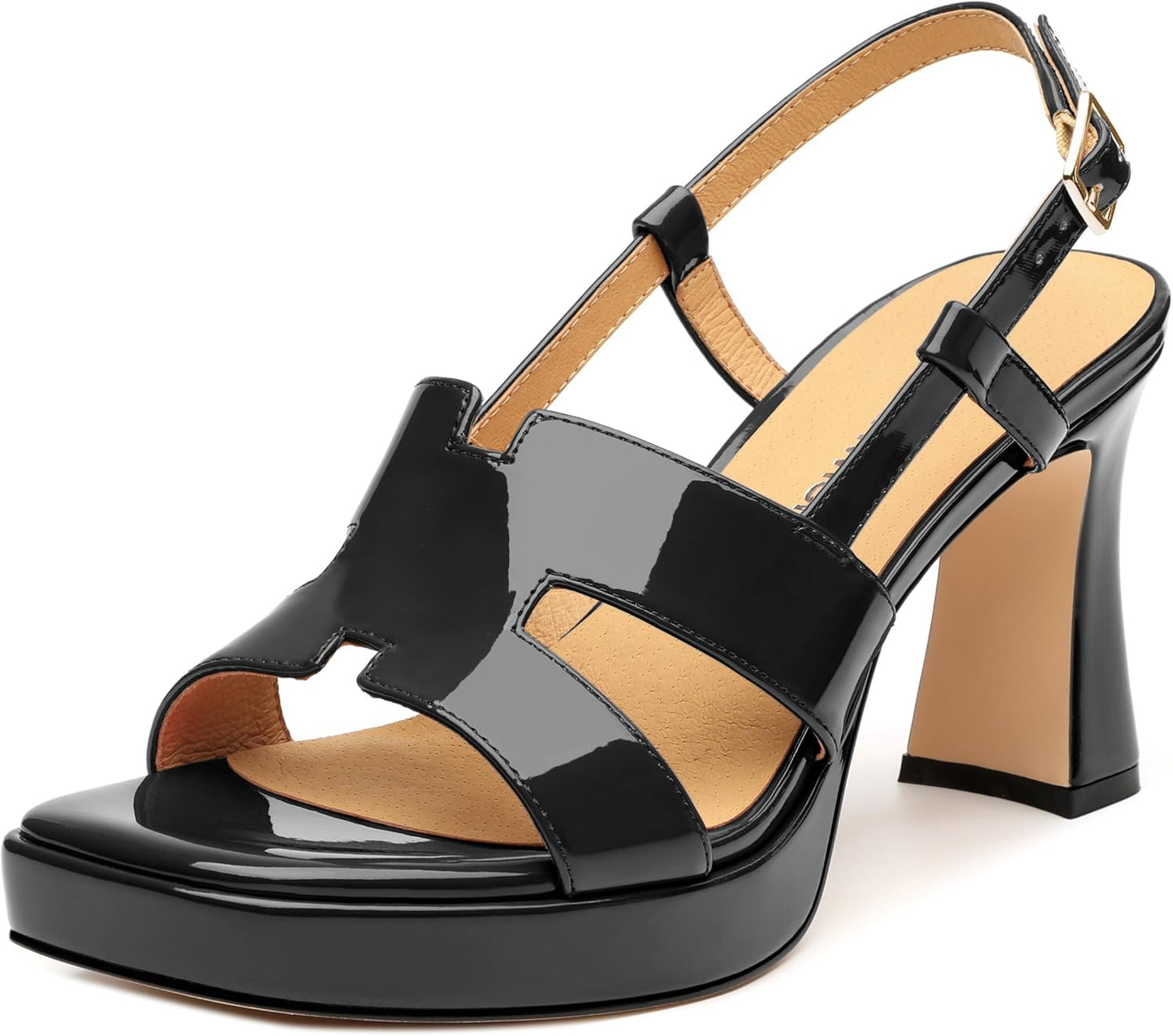 Chunky Block Platform High Heels for Women by ROSERWISH