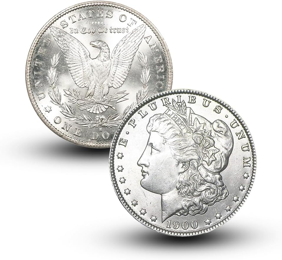 Antique 1900 S Morgan Silver Dollar Coins for Collectors