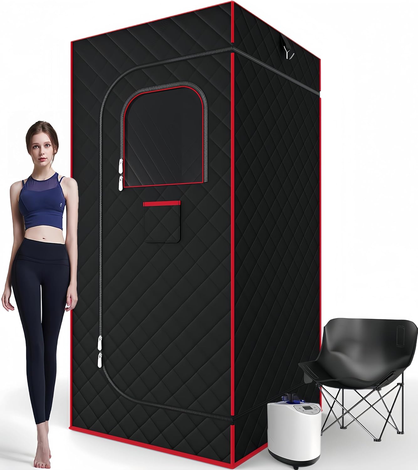 QIOMALA Portable Steam Sauna Box - Ultimate Relaxation