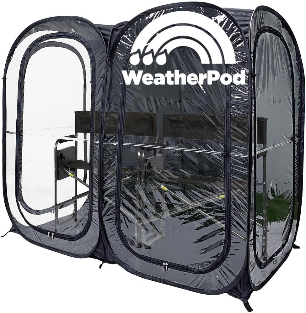 Stay Cozy Anywhere with WeatherPod Side-by-Side Pop-Up Pod!
