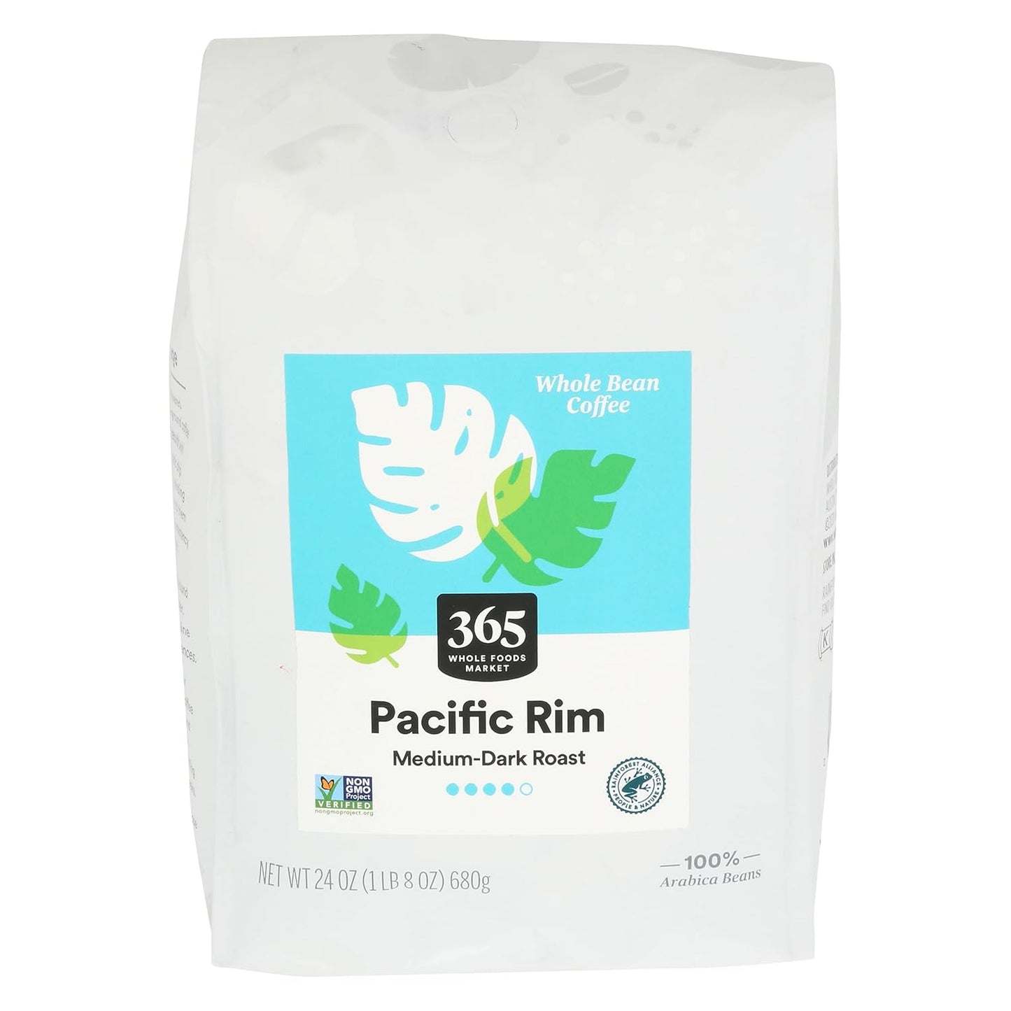 Organic Pacific Rim Whole Bean Coffee - 24oz