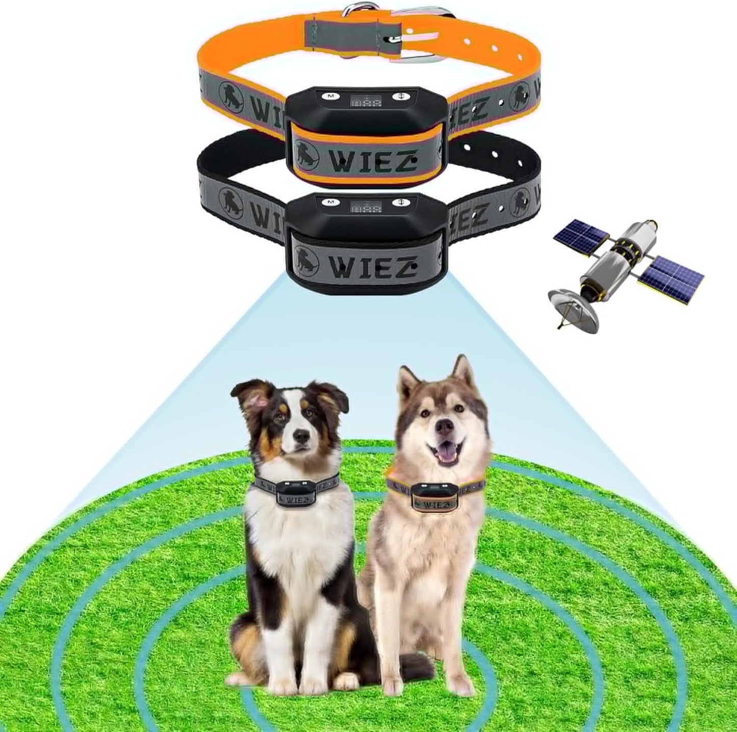 WIEZ Wireless Dog Fence - 3281ft Range, Safe Containment
