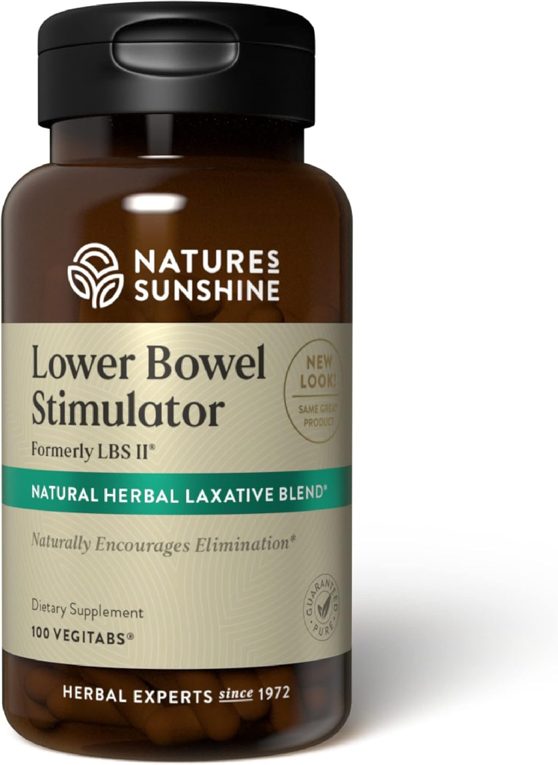 Nature's Sunshine Lower Bowel Stimulator for Natural Relief